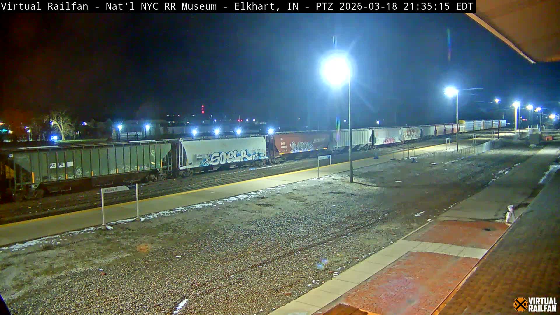 Elkhart Railway Station Live Cam - Elkhart, Elkhart County,Indiana, USA