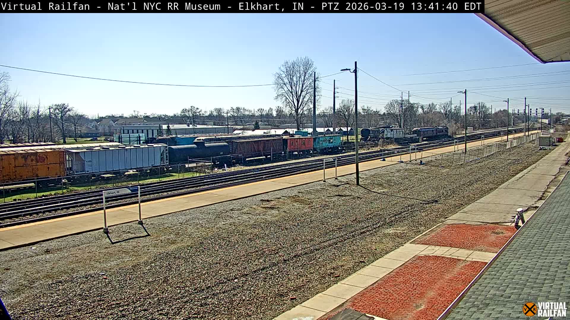 Elkhart Railway Station Live Cam - Elkhart, Elkhart County,Indiana, USA