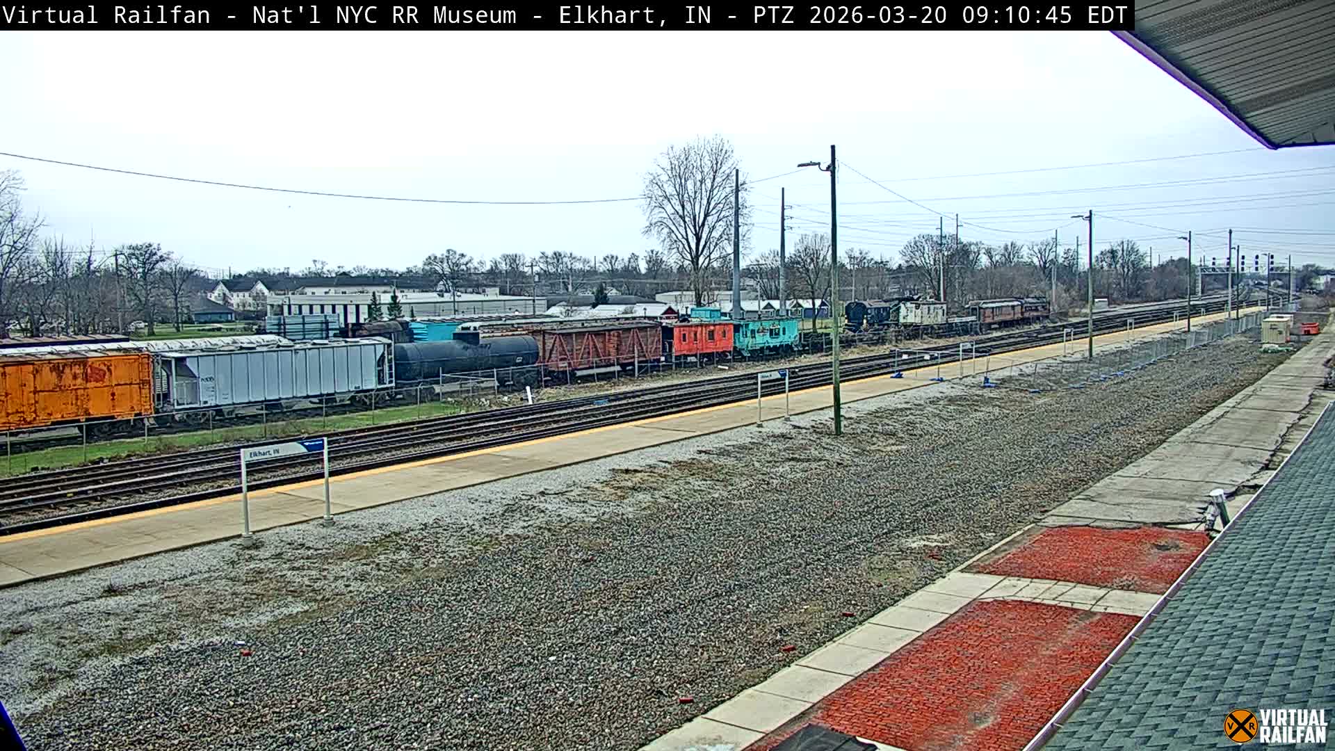 Elkhart Railway Station Live Cam - Elkhart, Elkhart County,Indiana, USA