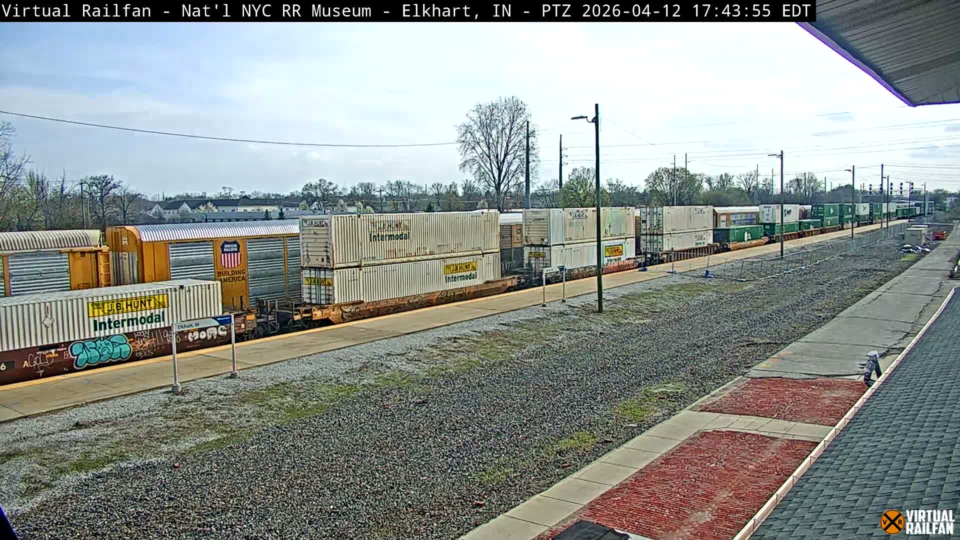 Elkhart Railway Station Live Cam - Elkhart, Elkhart County,Indiana, USA