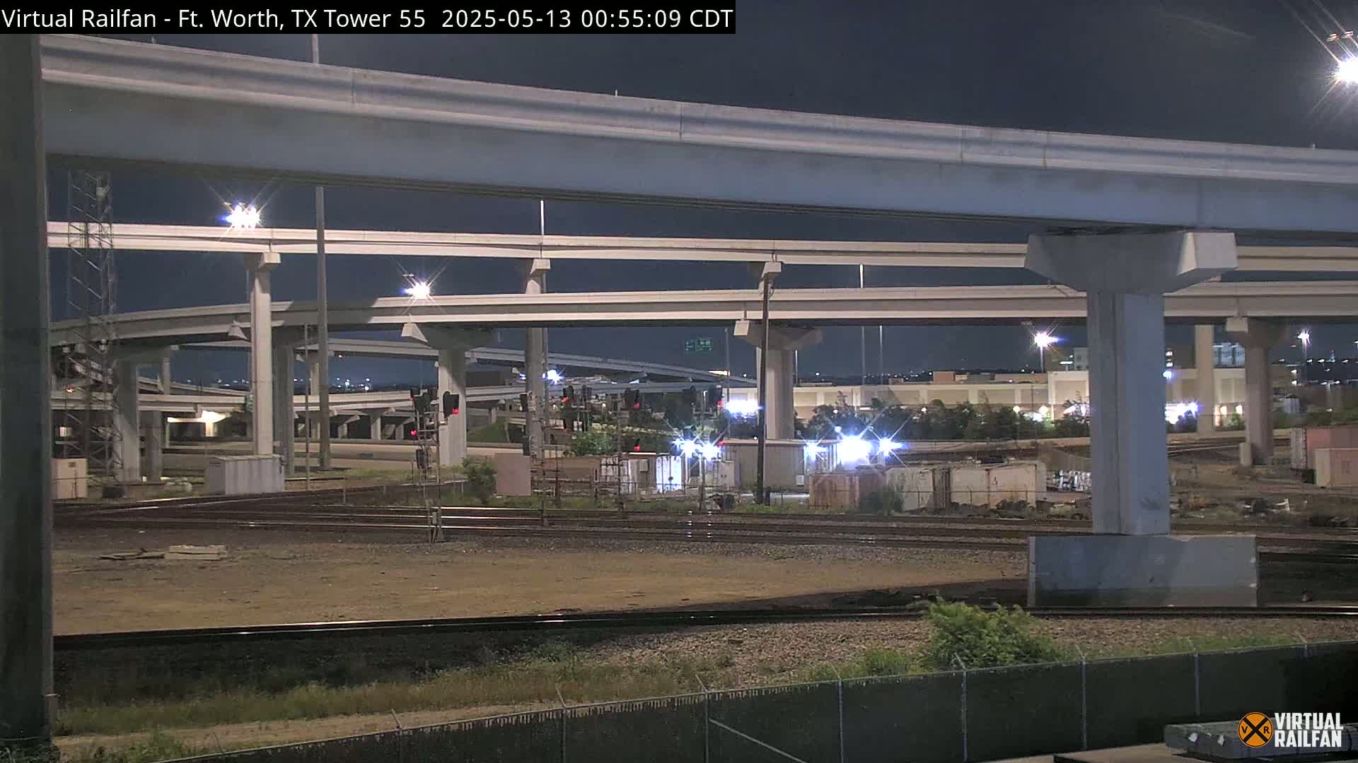 Fort Worth/Tower 55 Diamond Railroad Crossing Live Cam - Forth Worth, Tarrant ,Texas, USA 