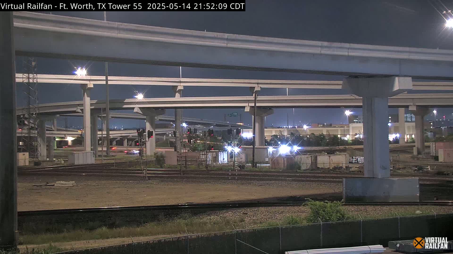 Fort Worth/Tower 55 Diamond Railroad Crossing Live Cam - Forth Worth, Tarrant ,Texas, USA 