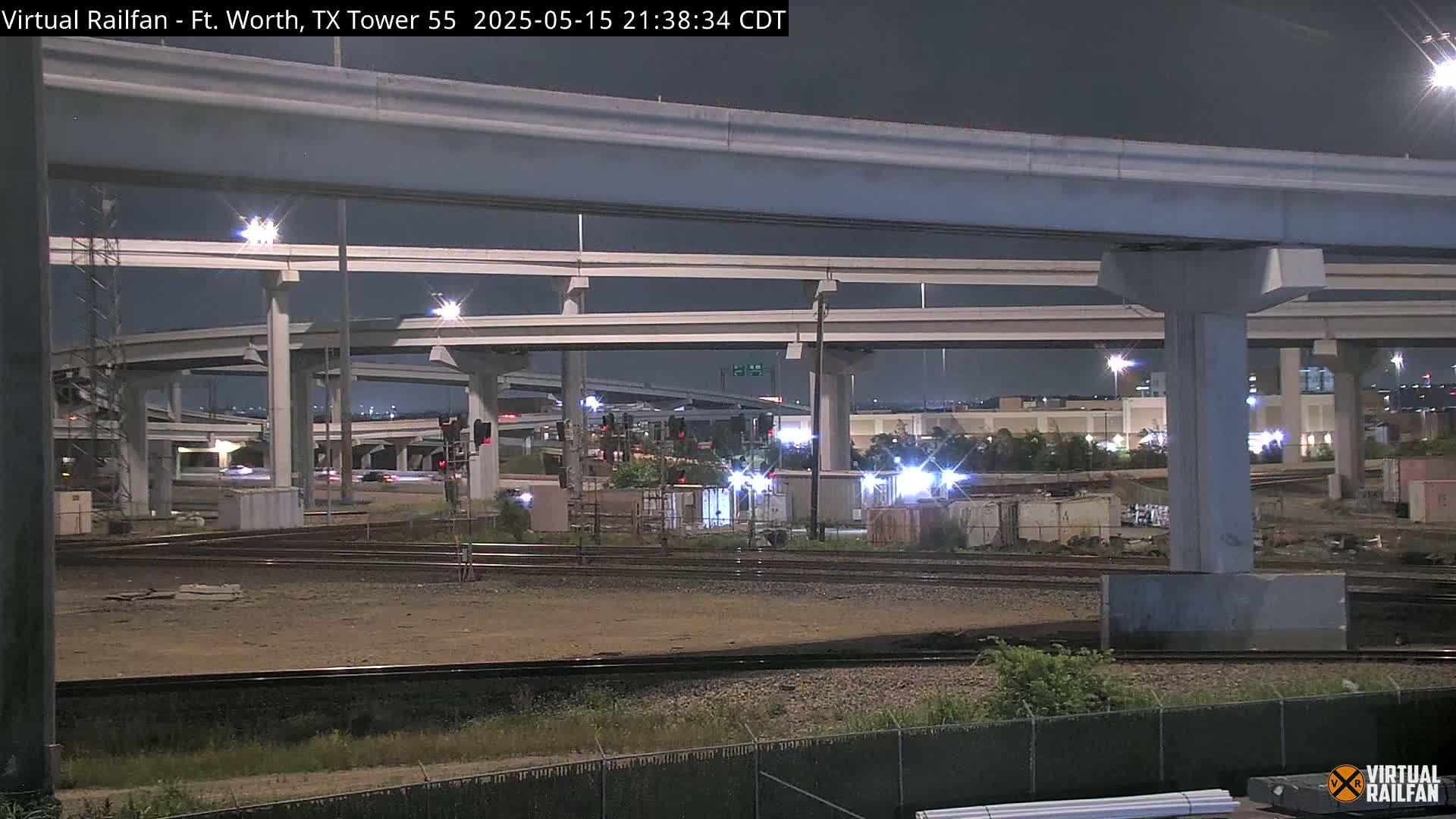 Fort Worth/Tower 55 Diamond Railroad Crossing Live Cam - Forth Worth, Tarrant ,Texas, USA 