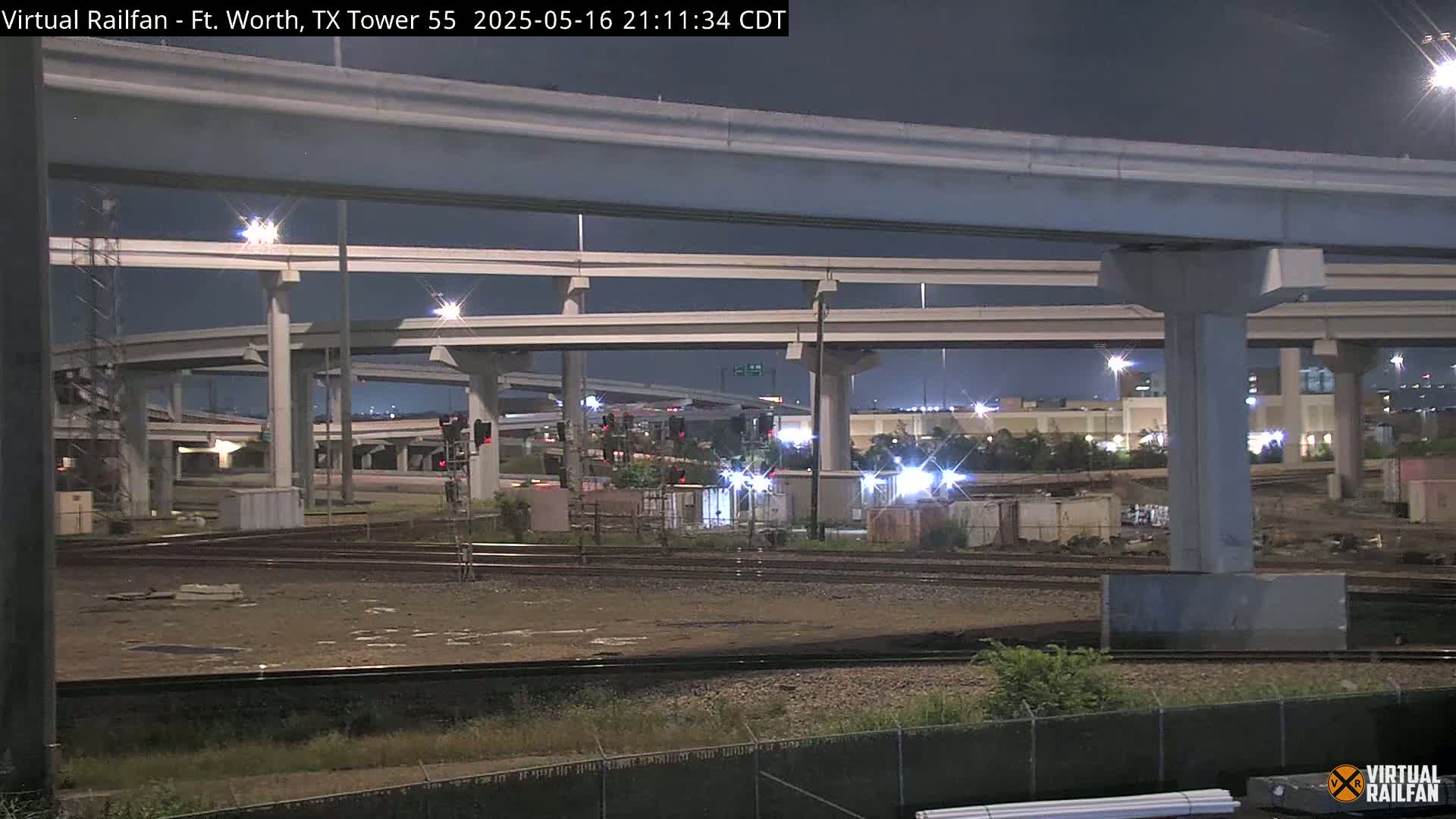 Fort Worth/Tower 55 Diamond Railroad Crossing Live Cam - Forth Worth, Tarrant ,Texas, USA 