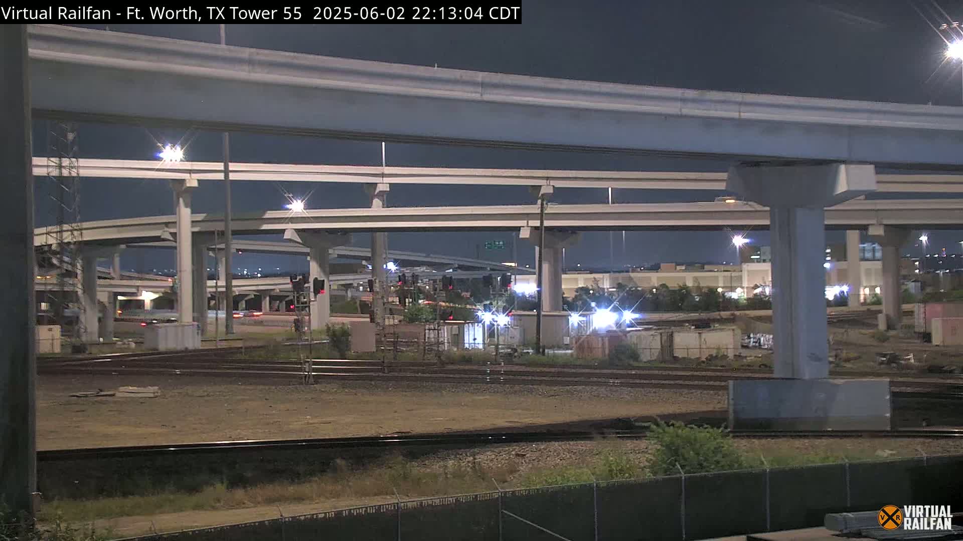 Fort Worth/Tower 55 Diamond Railroad Crossing Live Cam - Forth Worth, Tarrant ,Texas, USA 
