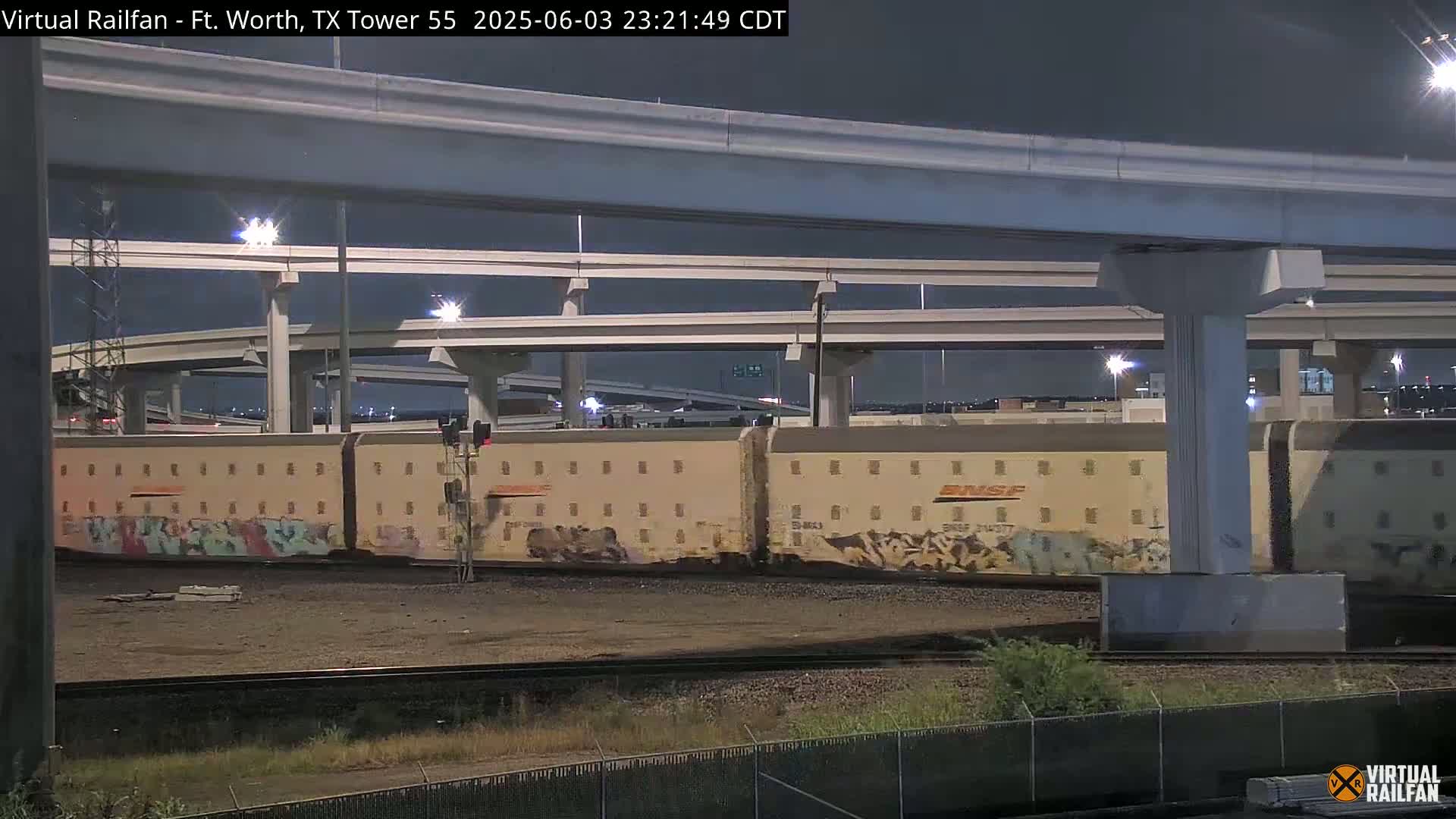 Fort Worth/Tower 55 Diamond Railroad Crossing Live Cam - Forth Worth, Tarrant ,Texas, USA 