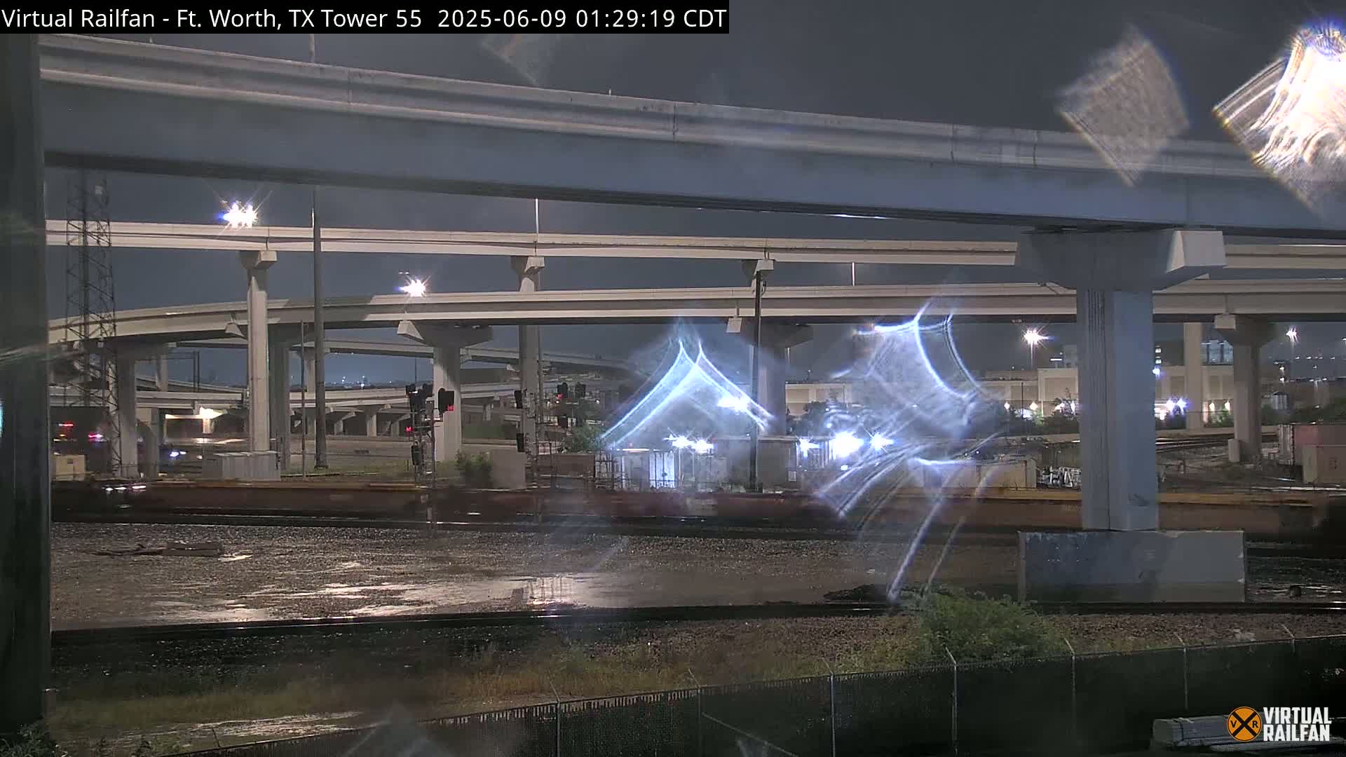 Fort Worth/Tower 55 Diamond Railroad Crossing Live Cam - Forth Worth, Tarrant ,Texas, USA 