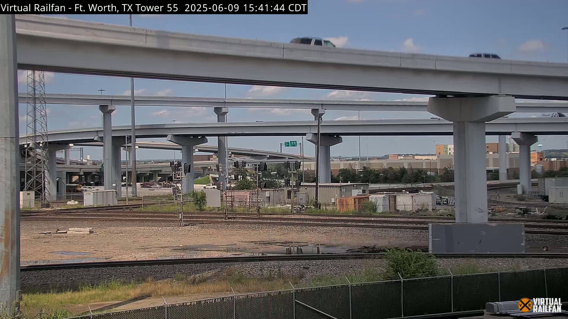 Fort Worth/Tower 55 Diamond Railroad Crossing Live Cam - Forth Worth, Tarrant ,Texas, USA 