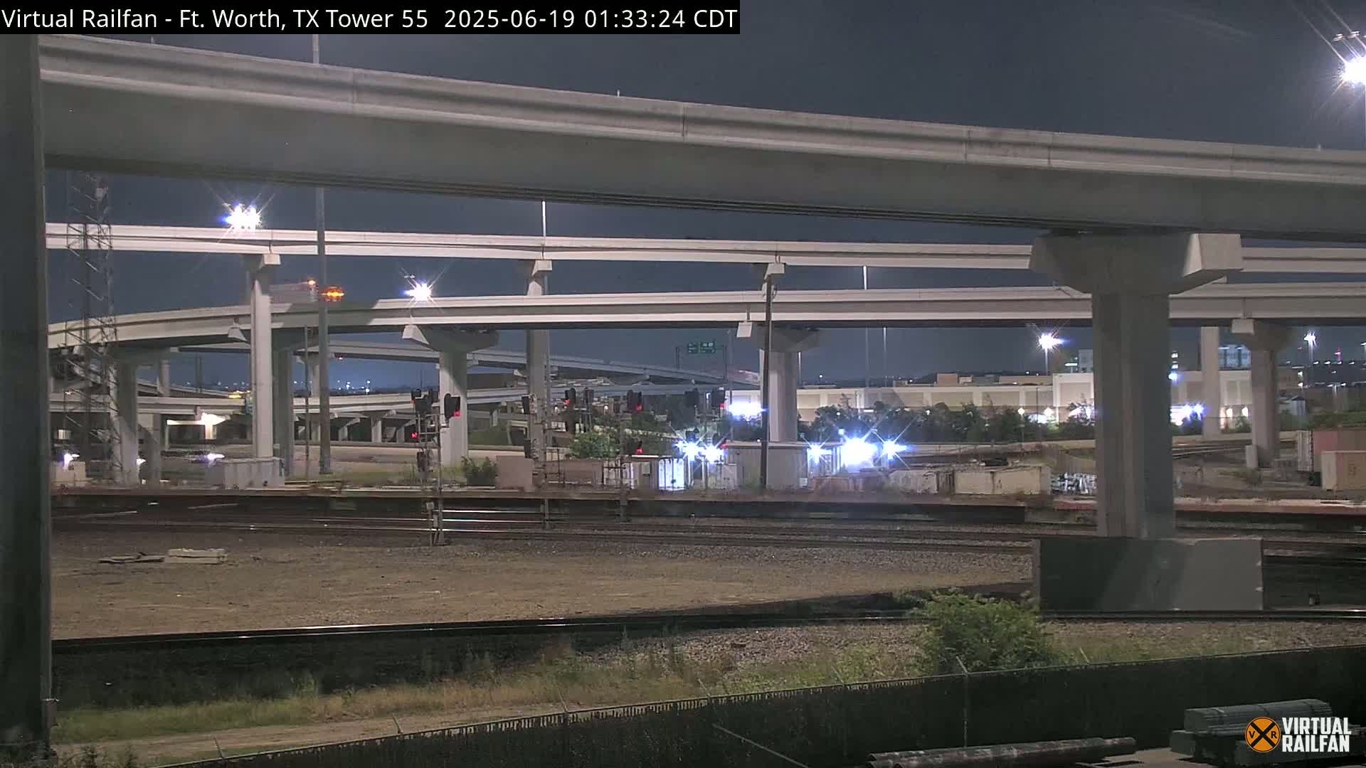 Fort Worth/Tower 55 Diamond Railroad Crossing Live Cam - Forth Worth, Tarrant ,Texas, USA 