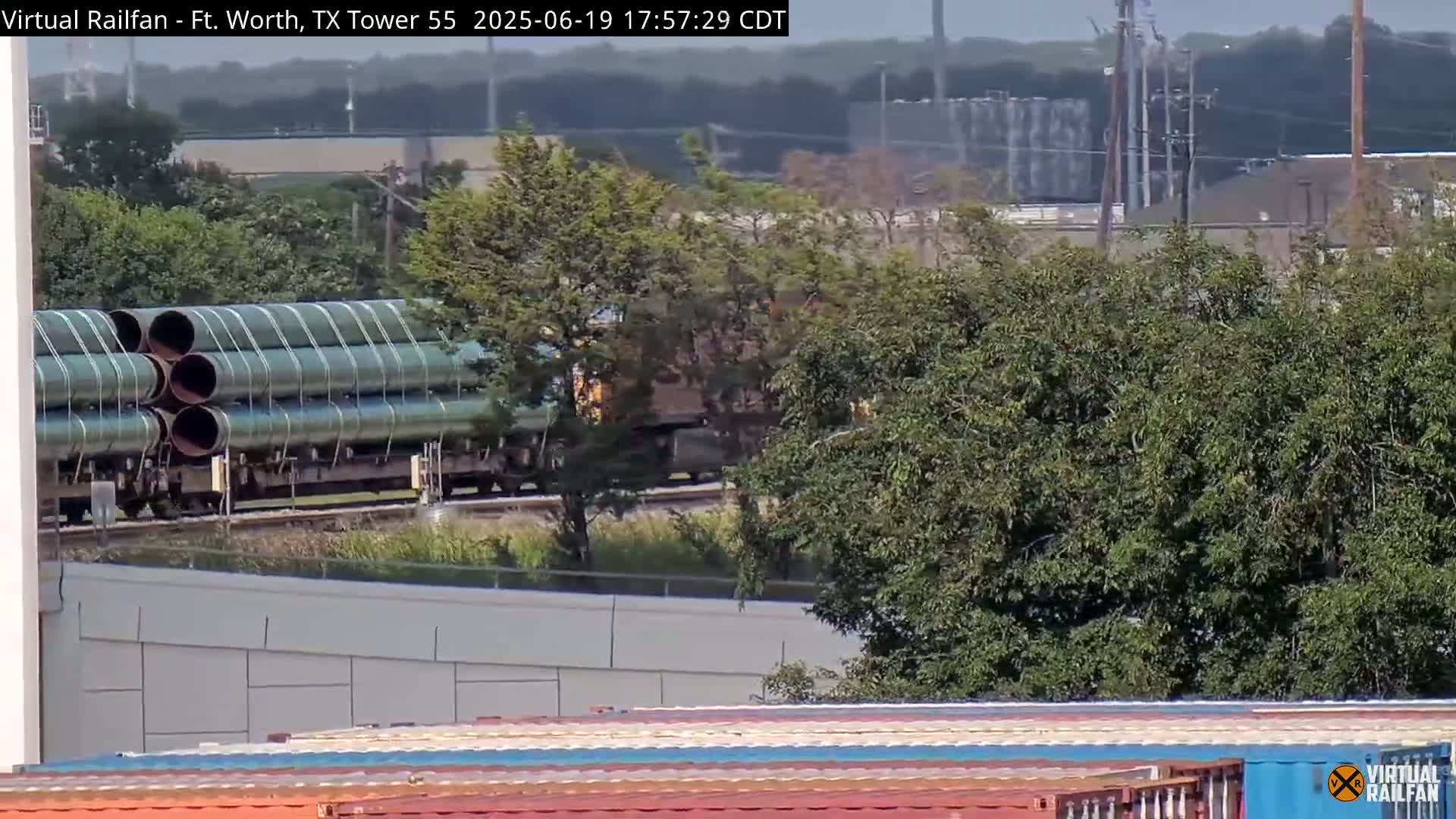 Fort Worth/Tower 55 Diamond Railroad Crossing Live Cam - Forth Worth, Tarrant ,Texas, USA 