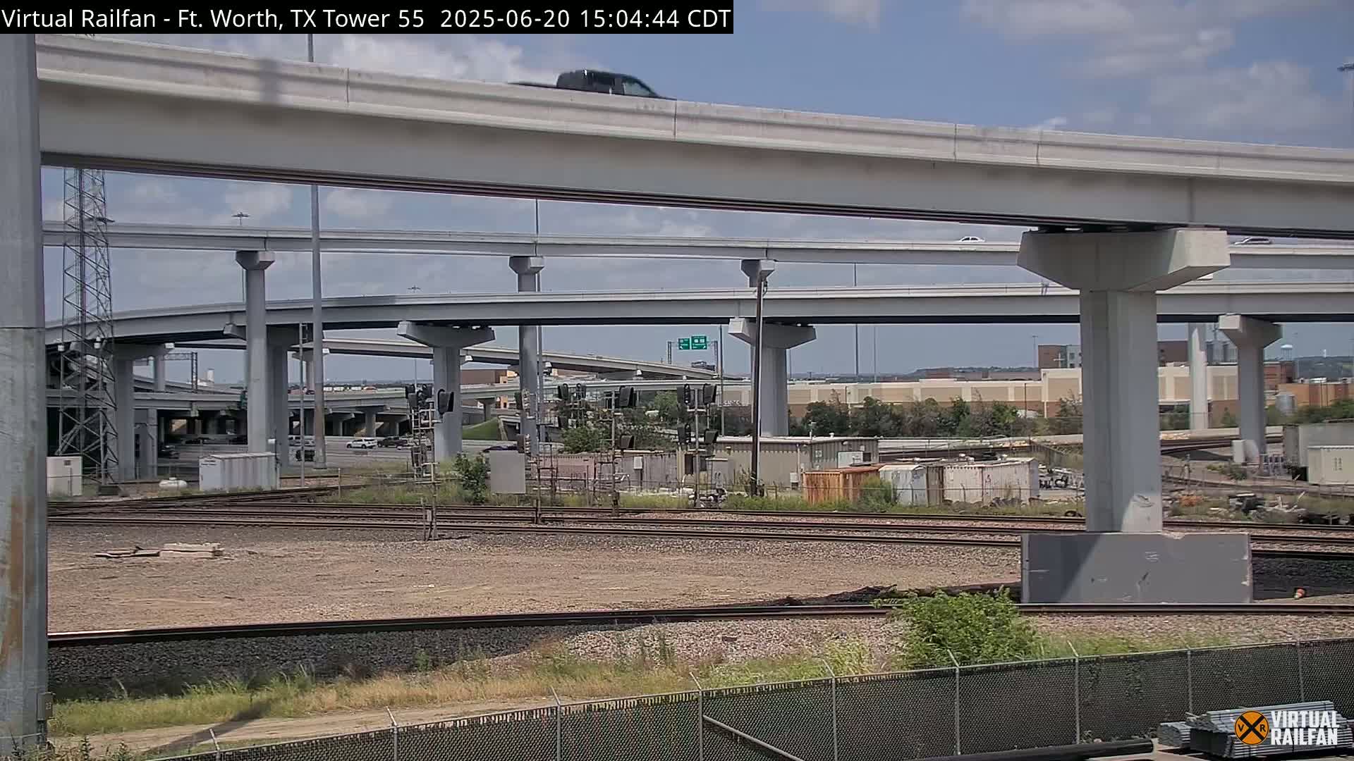 Fort Worth/Tower 55 Diamond Railroad Crossing Live Cam - Forth Worth, Tarrant ,Texas, USA 