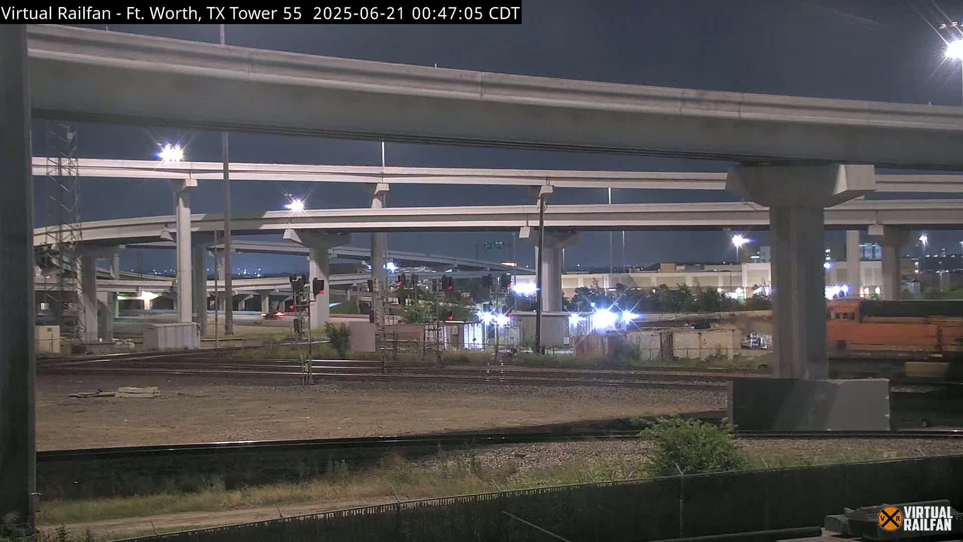 Fort Worth/Tower 55 Diamond Railroad Crossing Live Cam - Forth Worth, Tarrant ,Texas, USA 