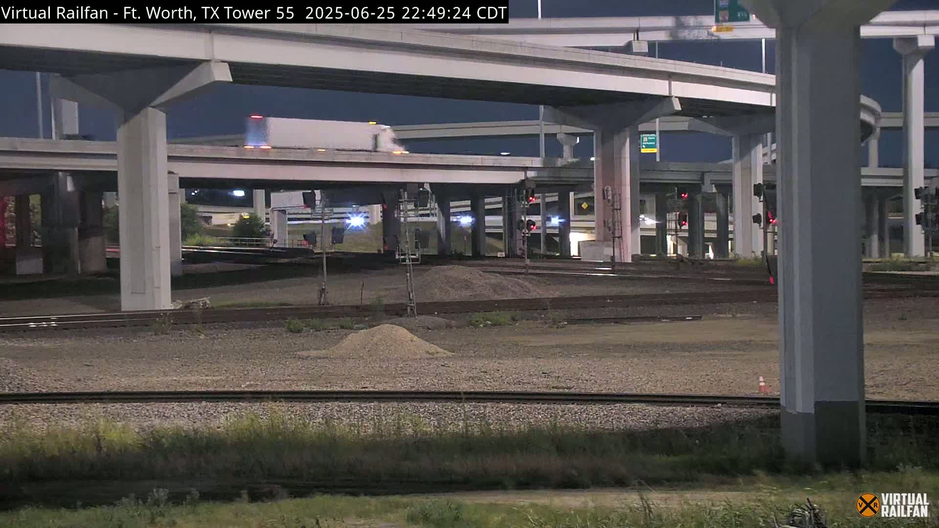 Fort Worth/Tower 55 Diamond Railroad Crossing Live Cam - Forth Worth, Tarrant ,Texas, USA 