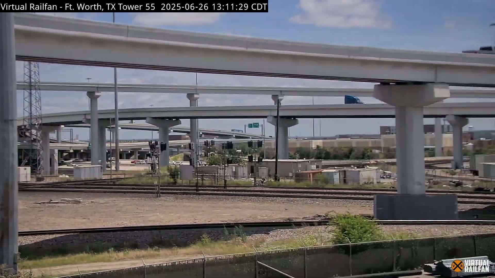 Fort Worth/Tower 55 Diamond Railroad Crossing Live Cam - Forth Worth, Tarrant ,Texas, USA 