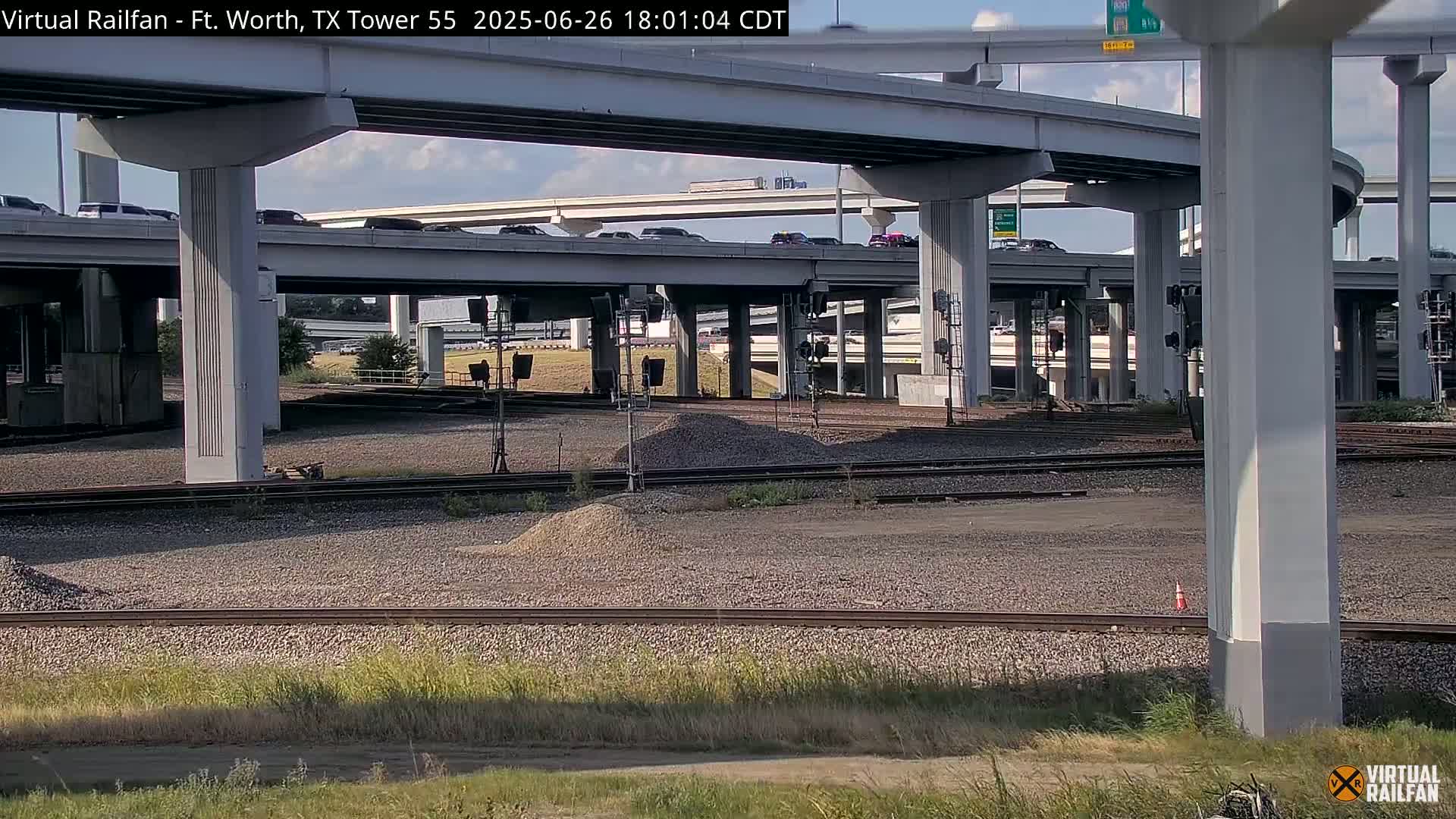 Fort Worth/Tower 55 Diamond Railroad Crossing Live Cam - Forth Worth, Tarrant ,Texas, USA 