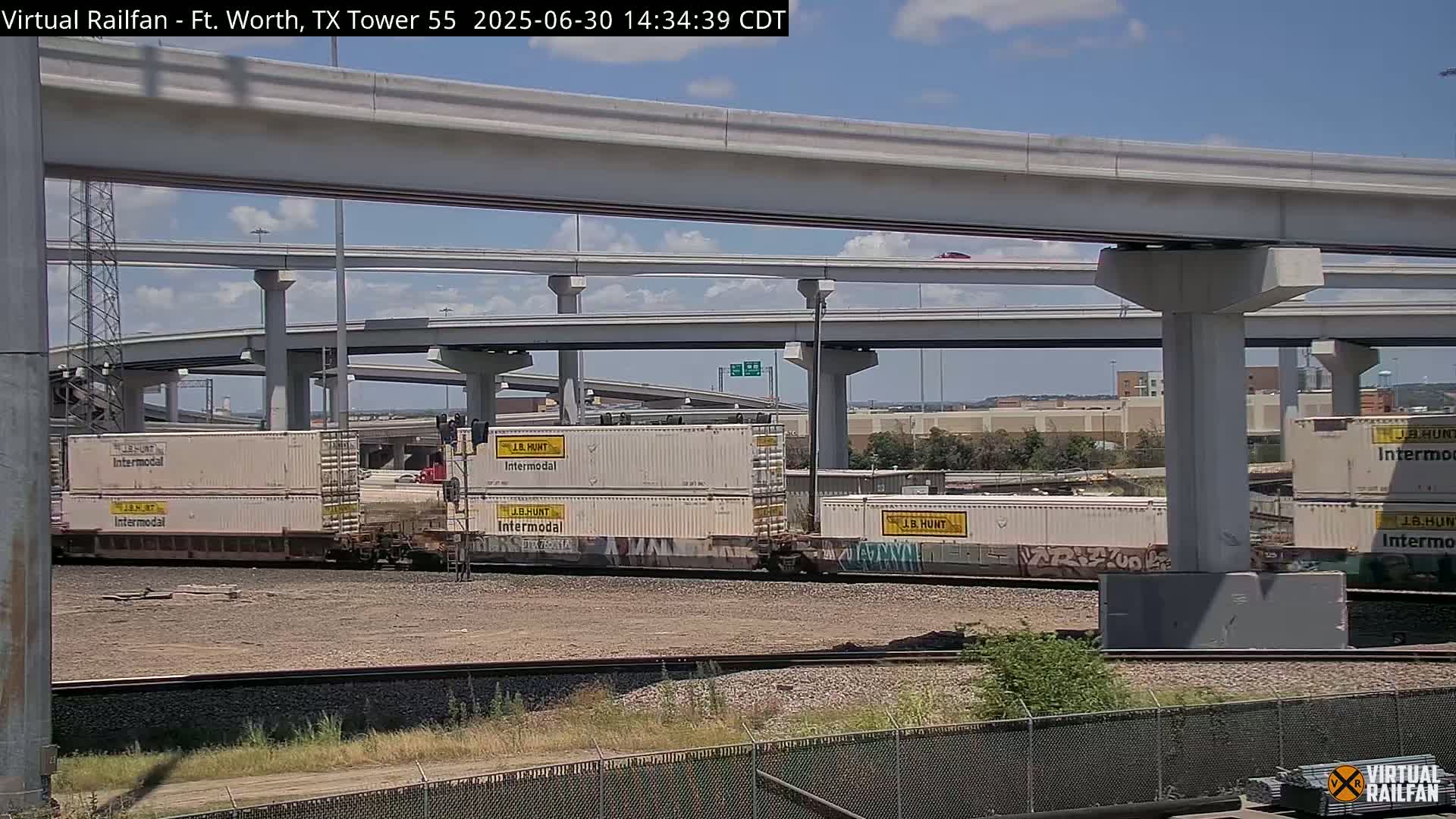 Fort Worth/Tower 55 Diamond Railroad Crossing Live Cam - Forth Worth, Tarrant ,Texas, USA 