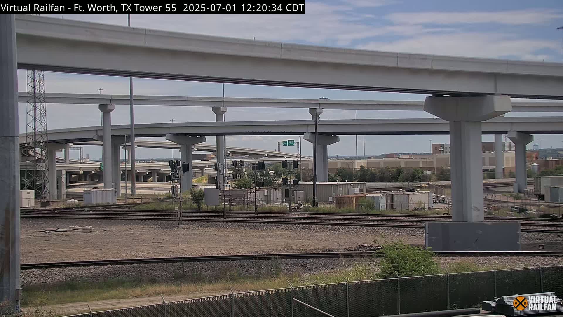 Fort Worth/Tower 55 Diamond Railroad Crossing Live Cam - Forth Worth, Tarrant ,Texas, USA 