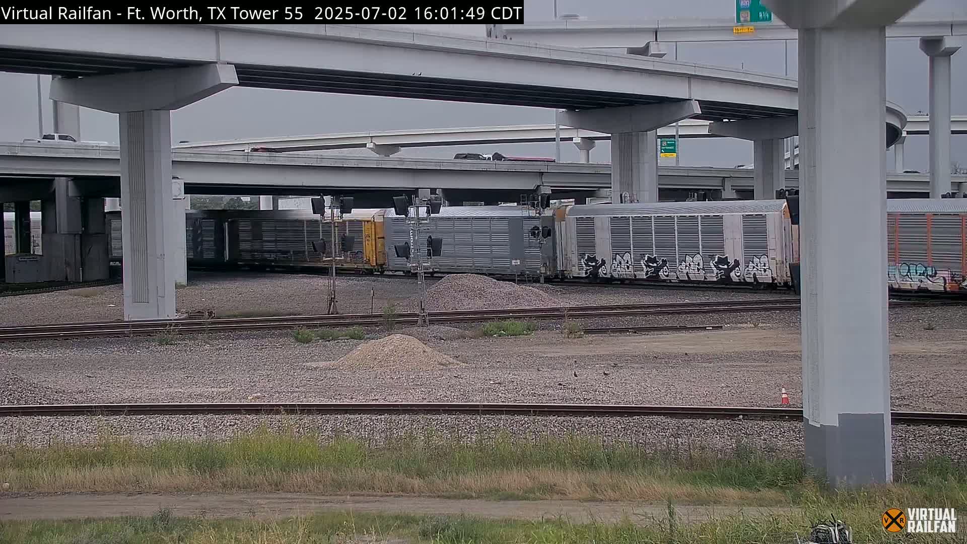 Fort Worth/Tower 55 Diamond Railroad Crossing Live Cam - Forth Worth, Tarrant ,Texas, USA 