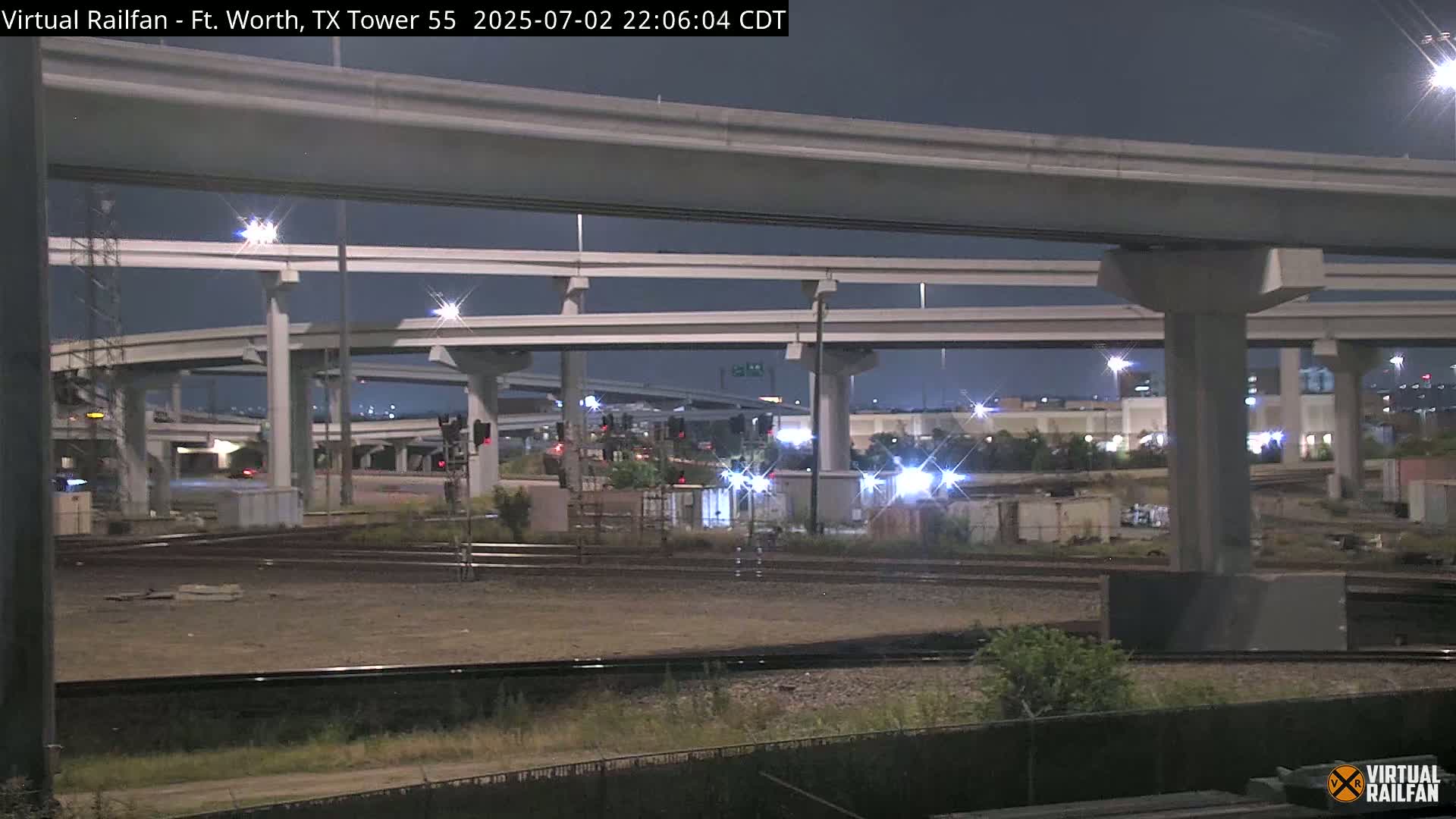 Fort Worth/Tower 55 Diamond Railroad Crossing Live Cam - Forth Worth, Tarrant ,Texas, USA 