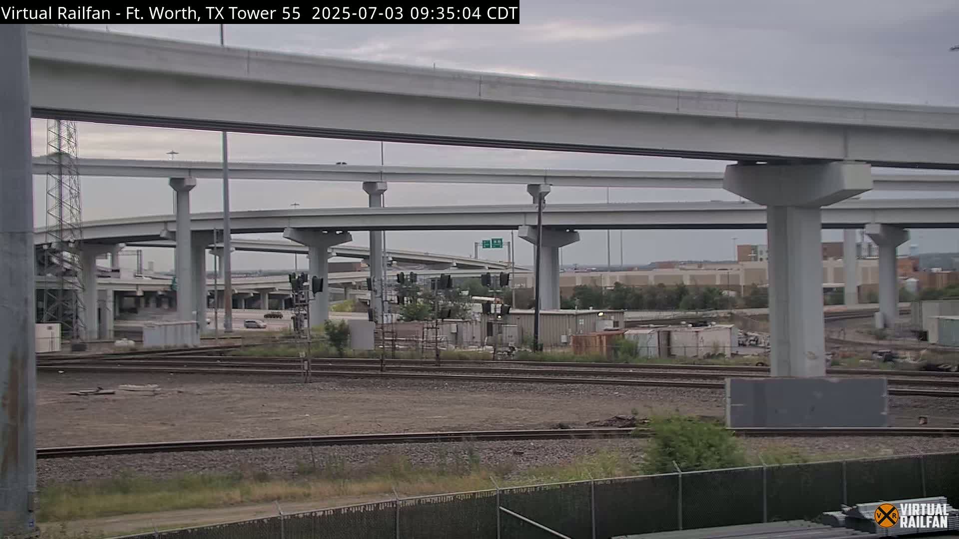 Fort Worth/Tower 55 Diamond Railroad Crossing Live Cam - Forth Worth, Tarrant ,Texas, USA 