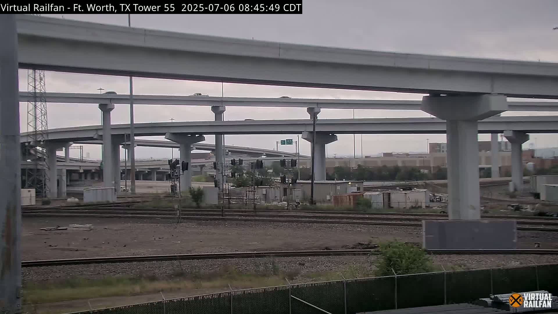 Fort Worth/Tower 55 Diamond Railroad Crossing Live Cam - Forth Worth, Tarrant ,Texas, USA 