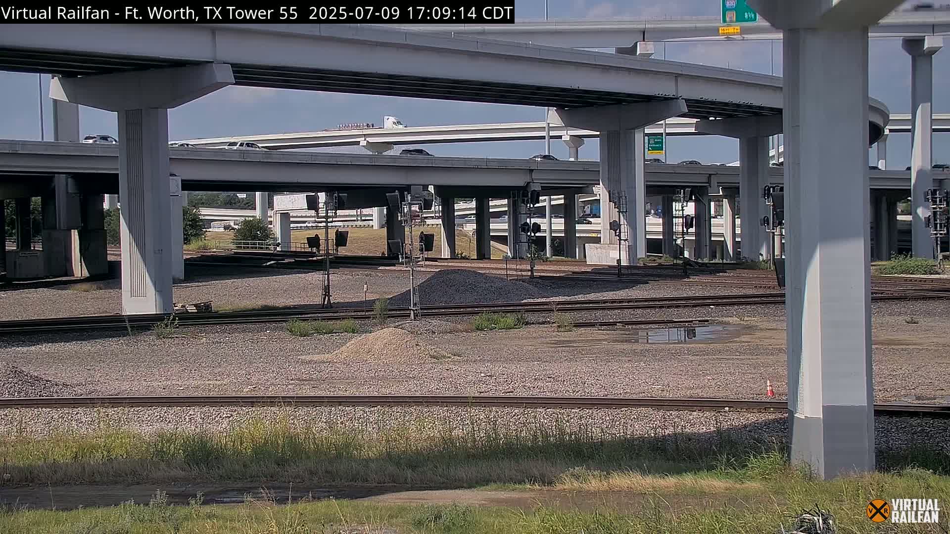 Fort Worth/Tower 55 Diamond Railroad Crossing Live Cam - Forth Worth, Tarrant ,Texas, USA 