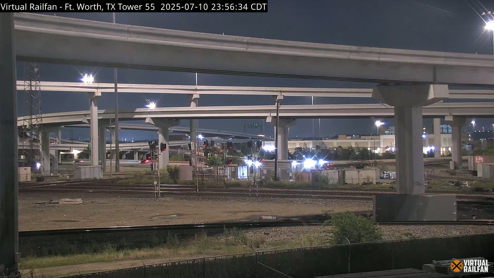 Fort Worth/Tower 55 Diamond Railroad Crossing Live Cam - Forth Worth, Tarrant ,Texas, USA 