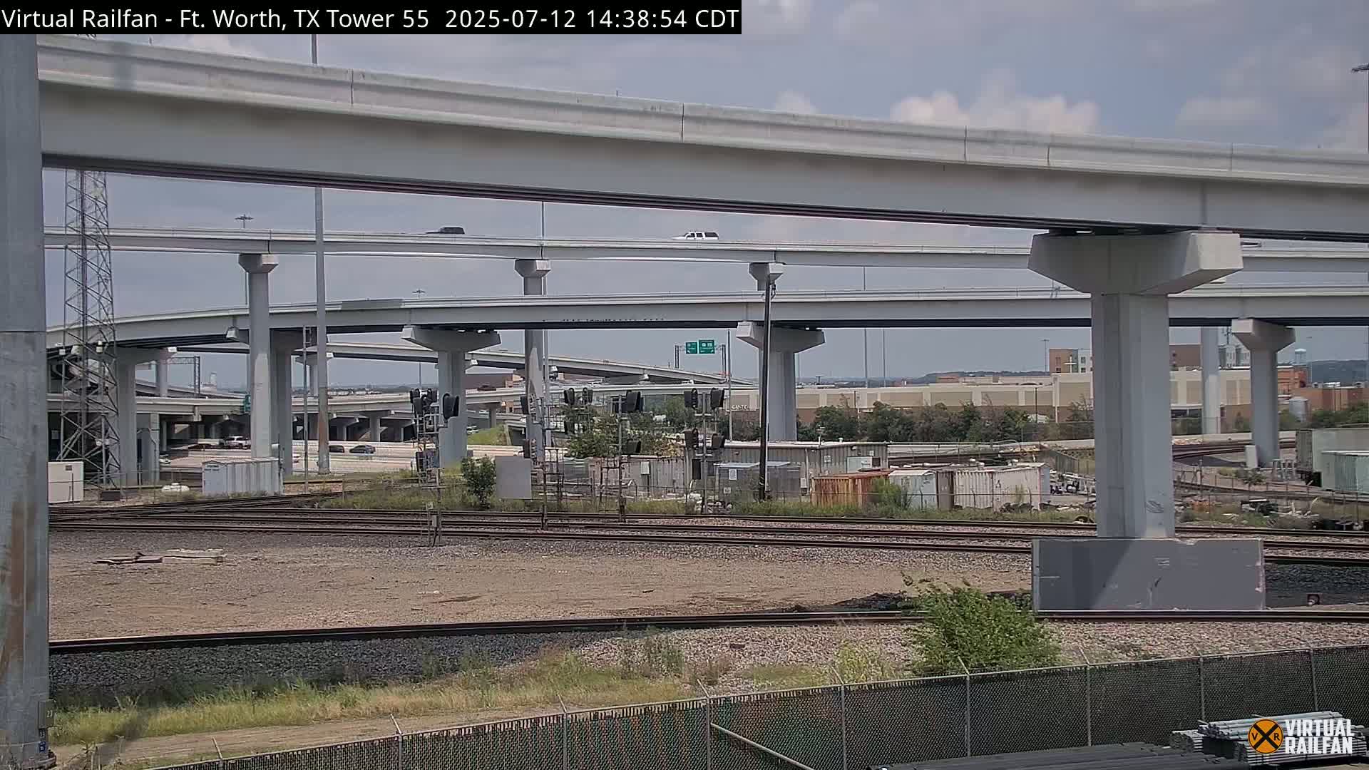 Fort Worth/Tower 55 Diamond Railroad Crossing Live Cam - Forth Worth, Tarrant ,Texas, USA 