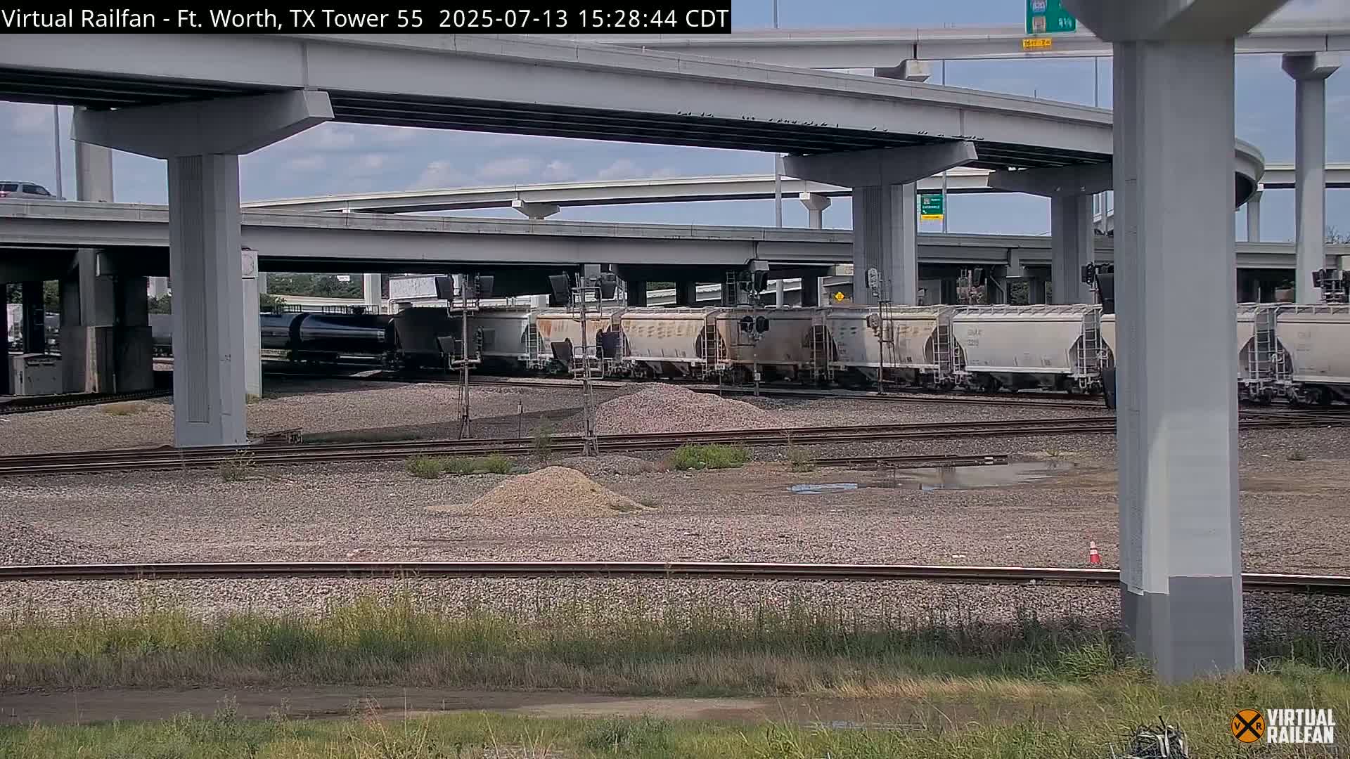 Fort Worth/Tower 55 Diamond Railroad Crossing Live Cam - Forth Worth, Tarrant ,Texas, USA 