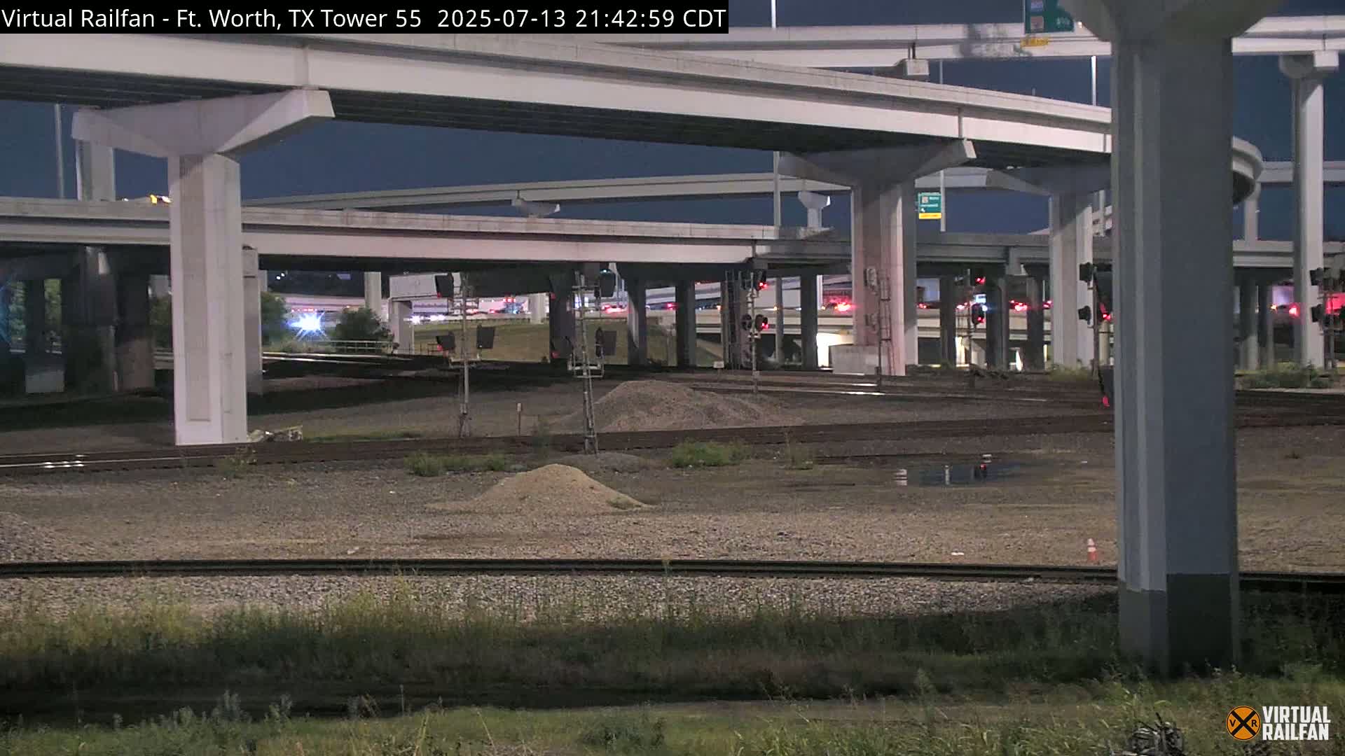 Fort Worth/Tower 55 Diamond Railroad Crossing Live Cam - Forth Worth, Tarrant ,Texas, USA 