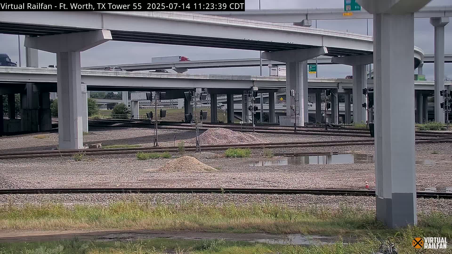 Fort Worth/Tower 55 Diamond Railroad Crossing Live Cam - Forth Worth, Tarrant ,Texas, USA 