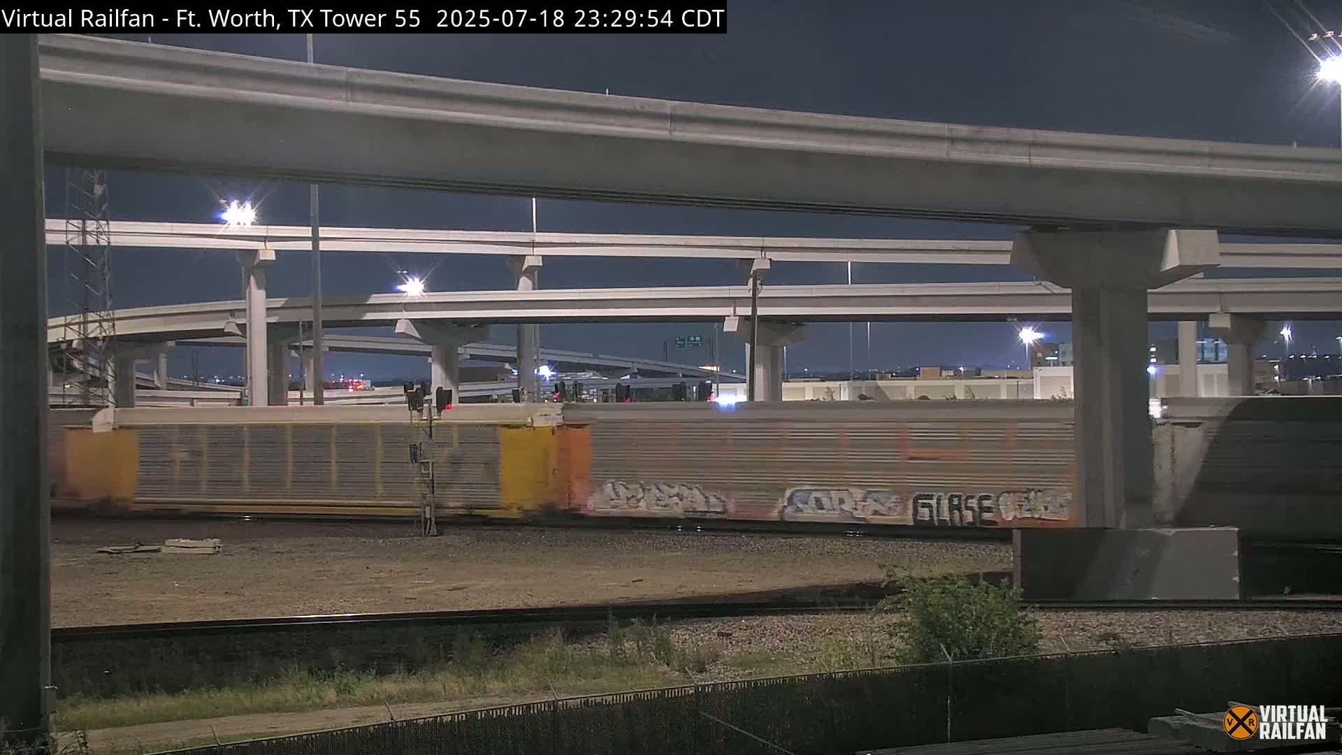 Fort Worth/Tower 55 Diamond Railroad Crossing Live Cam - Forth Worth, Tarrant ,Texas, USA 