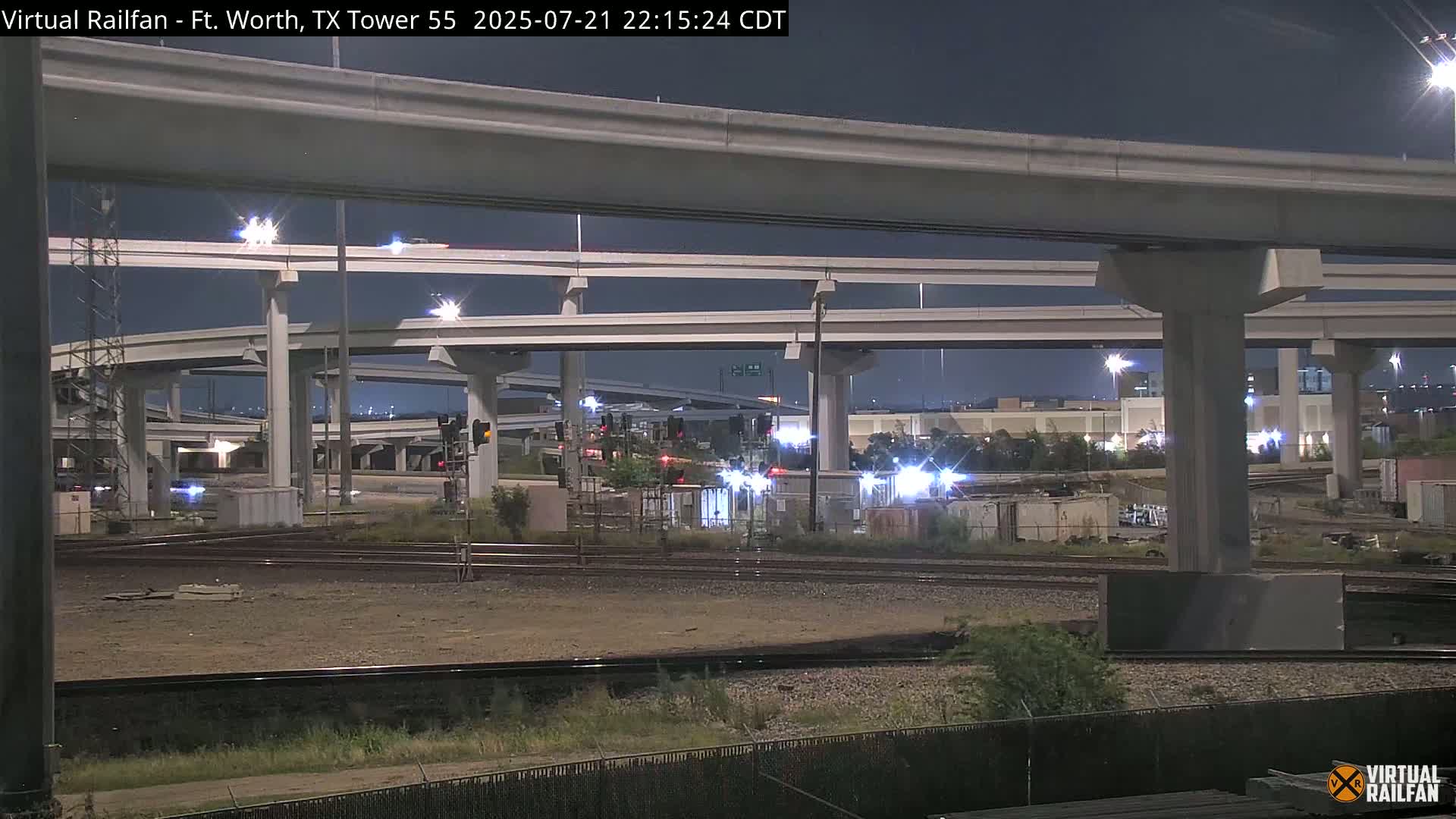 Fort Worth/Tower 55 Diamond Railroad Crossing Live Cam - Forth Worth, Tarrant ,Texas, USA 