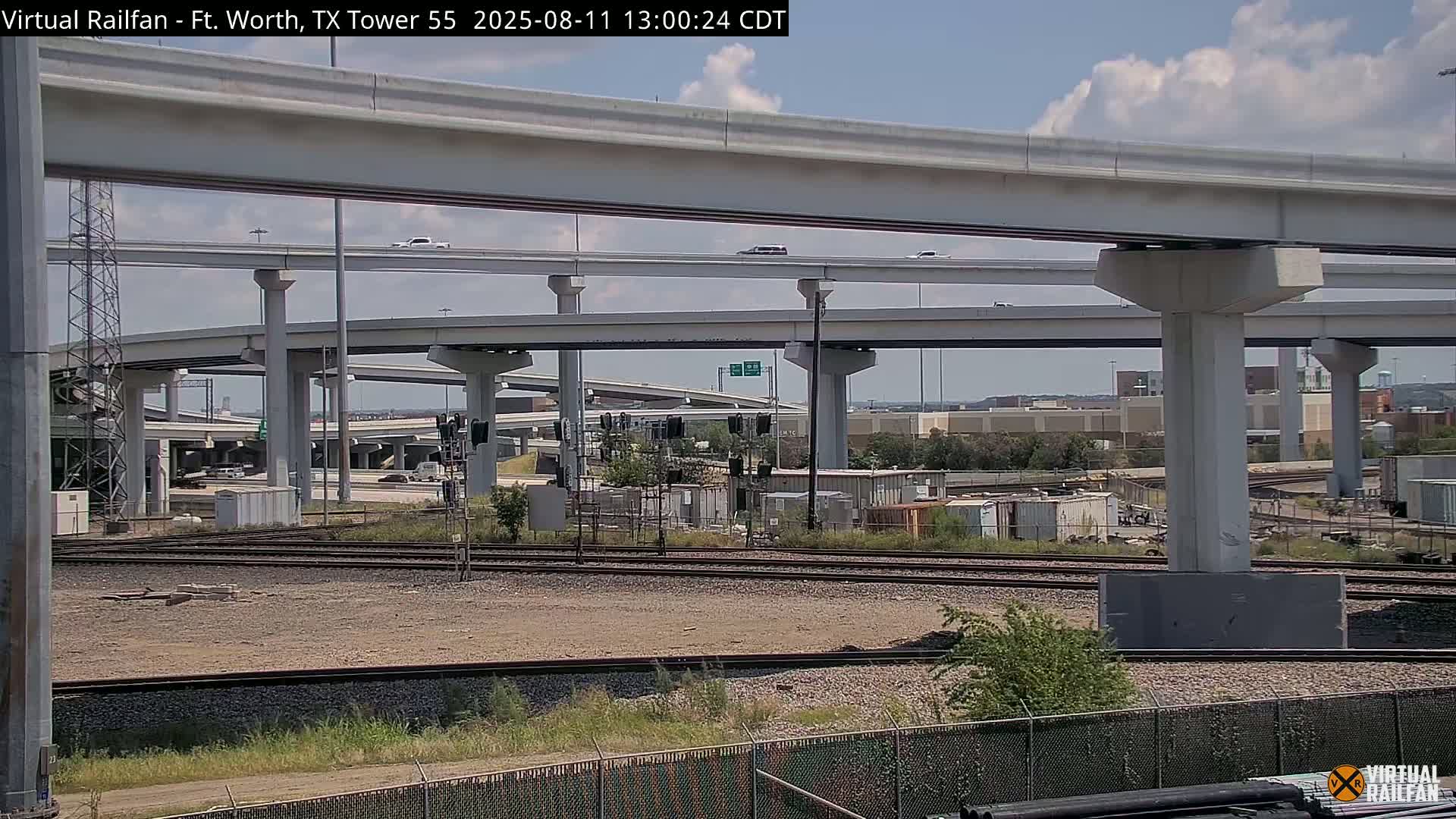 Fort Worth/Tower 55 Diamond Railroad Crossing Live Cam - Forth Worth, Tarrant ,Texas, USA 