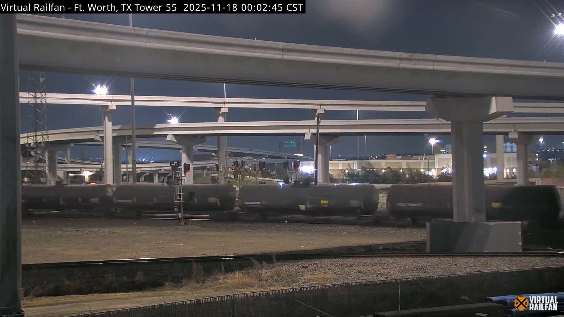 Fort Worth/Tower 55 Diamond Railroad Crossing Live Cam - Forth Worth, Tarrant ,Texas, USA 