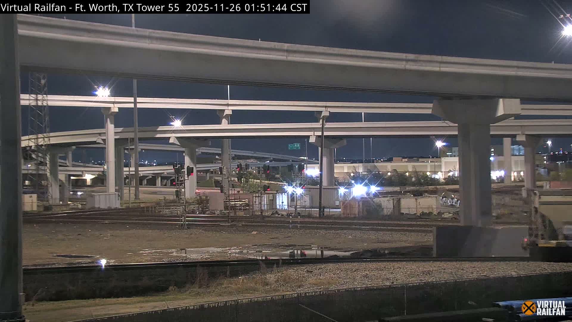 Fort Worth/Tower 55 Diamond Railroad Crossing Live Cam - Forth Worth, Tarrant ,Texas, USA 