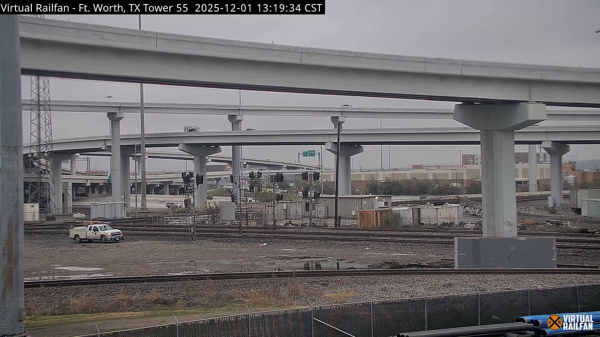 Fort Worth/Tower 55 Diamond Railroad Crossing Live Cam - Forth Worth, Tarrant ,Texas, USA 