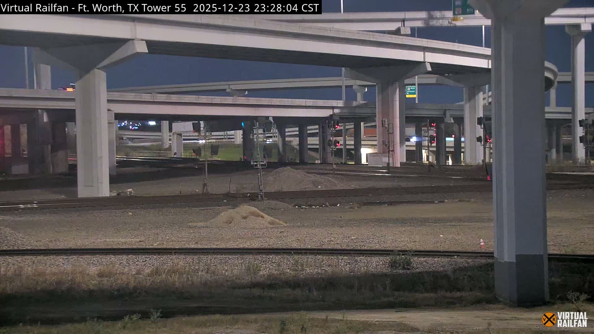 Fort Worth/Tower 55 Diamond Railroad Crossing Live Cam - Forth Worth, Tarrant ,Texas, USA 