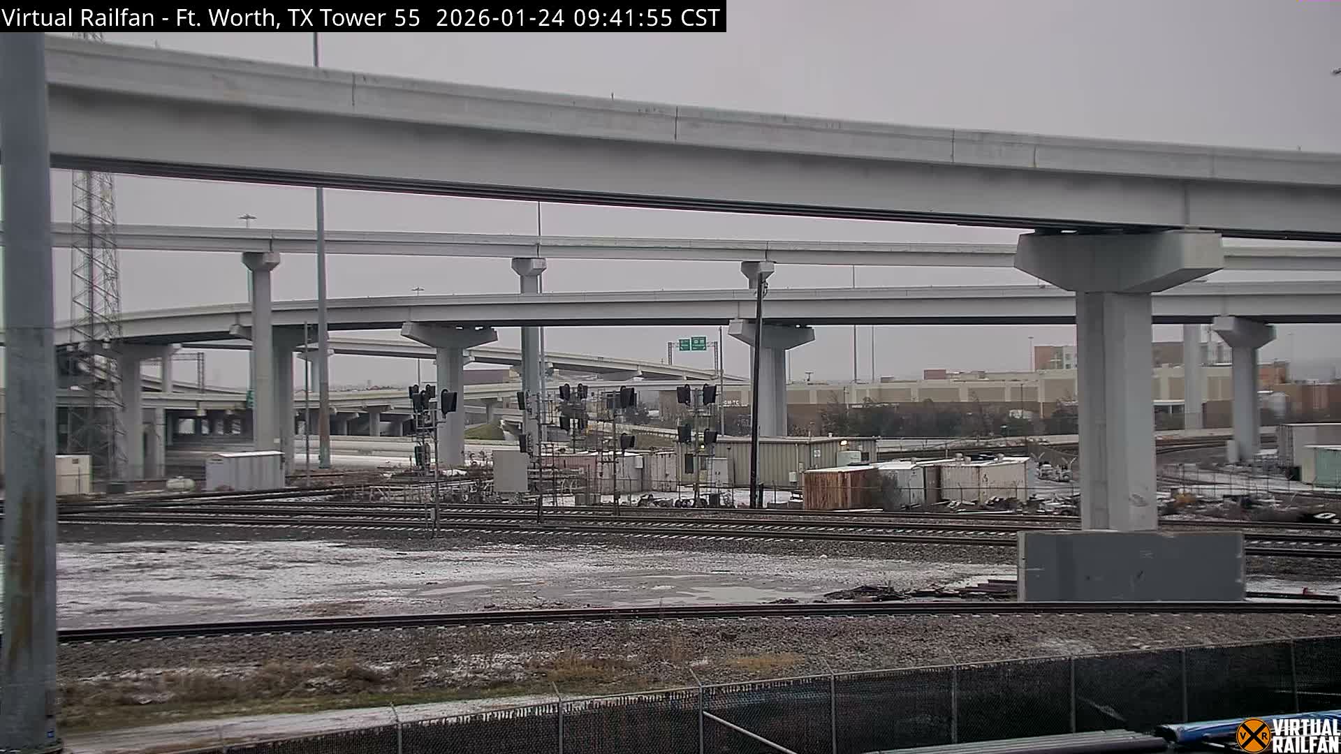 Fort Worth/Tower 55 Diamond Railroad Crossing Live Cam - Forth Worth, Tarrant ,Texas, USA 
