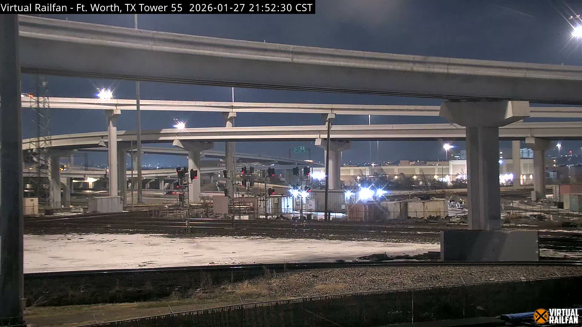 Fort Worth/Tower 55 Diamond Railroad Crossing Live Cam - Forth Worth, Tarrant ,Texas, USA 