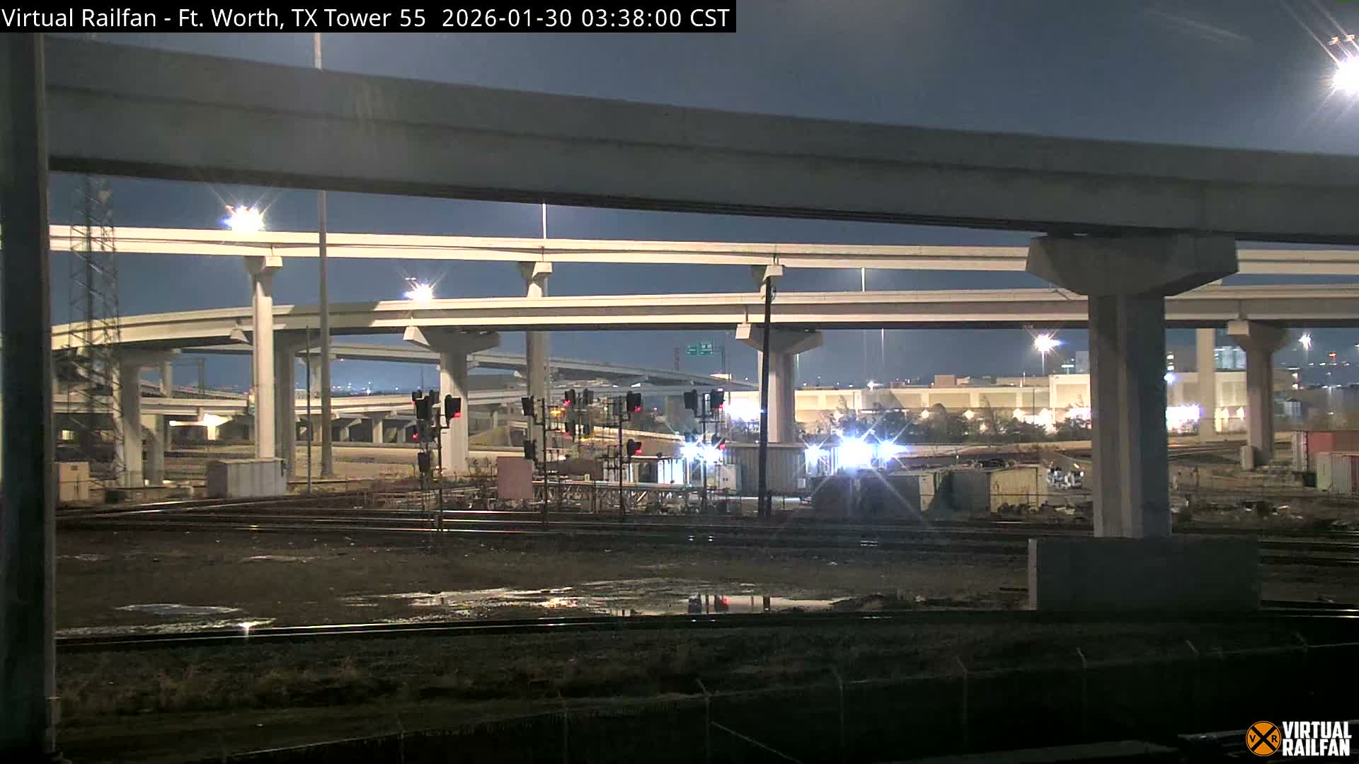 Fort Worth/Tower 55 Diamond Railroad Crossing Live Cam - Forth Worth, Tarrant ,Texas, USA 