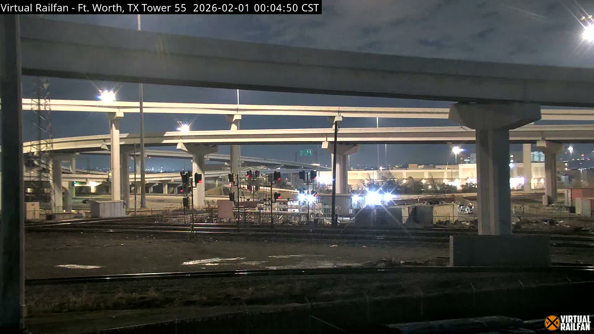 Fort Worth/Tower 55 Diamond Railroad Crossing Live Cam - Forth Worth, Tarrant ,Texas, USA 
