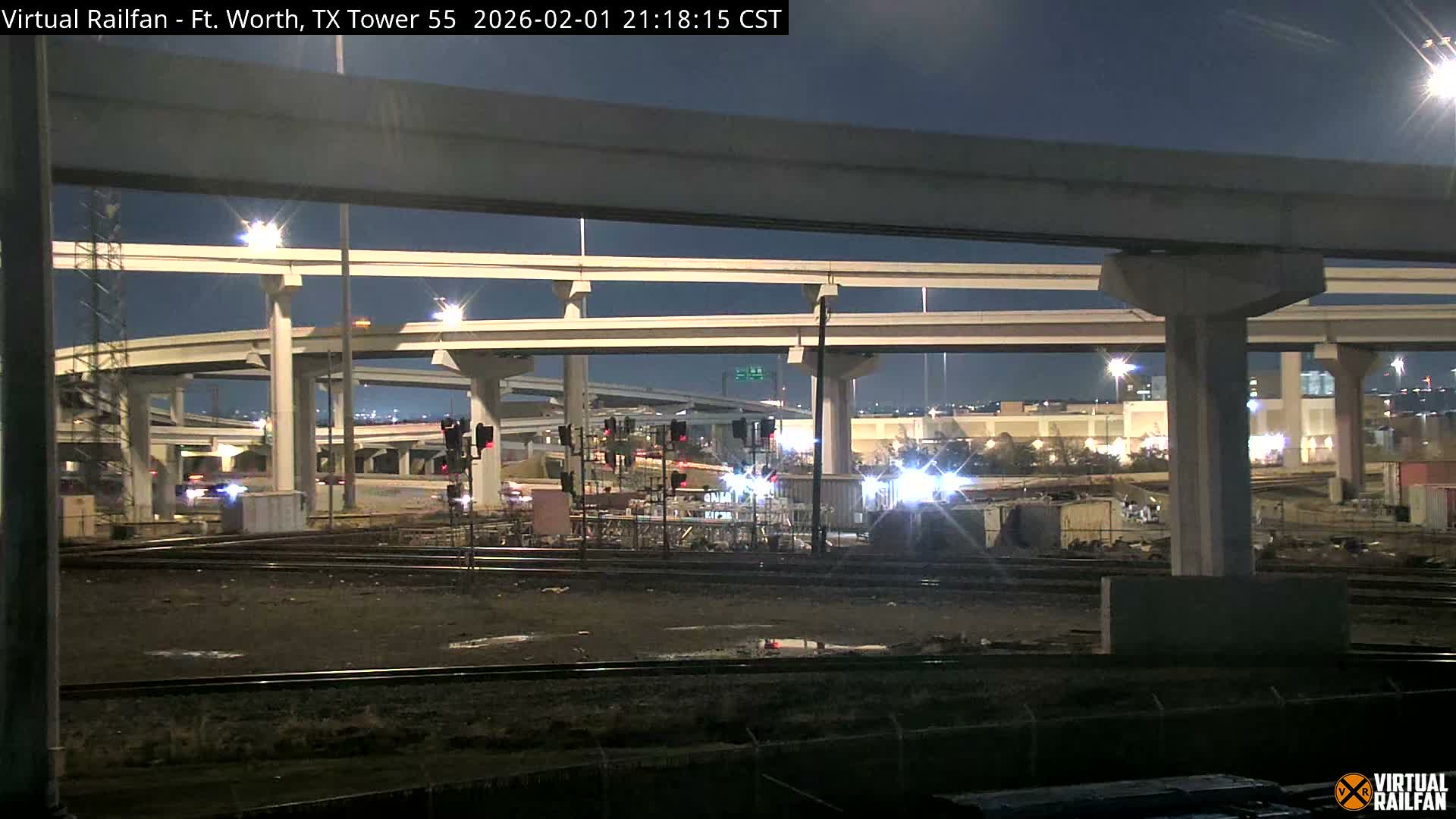 Fort Worth/Tower 55 Diamond Railroad Crossing Live Cam - Forth Worth, Tarrant ,Texas, USA 