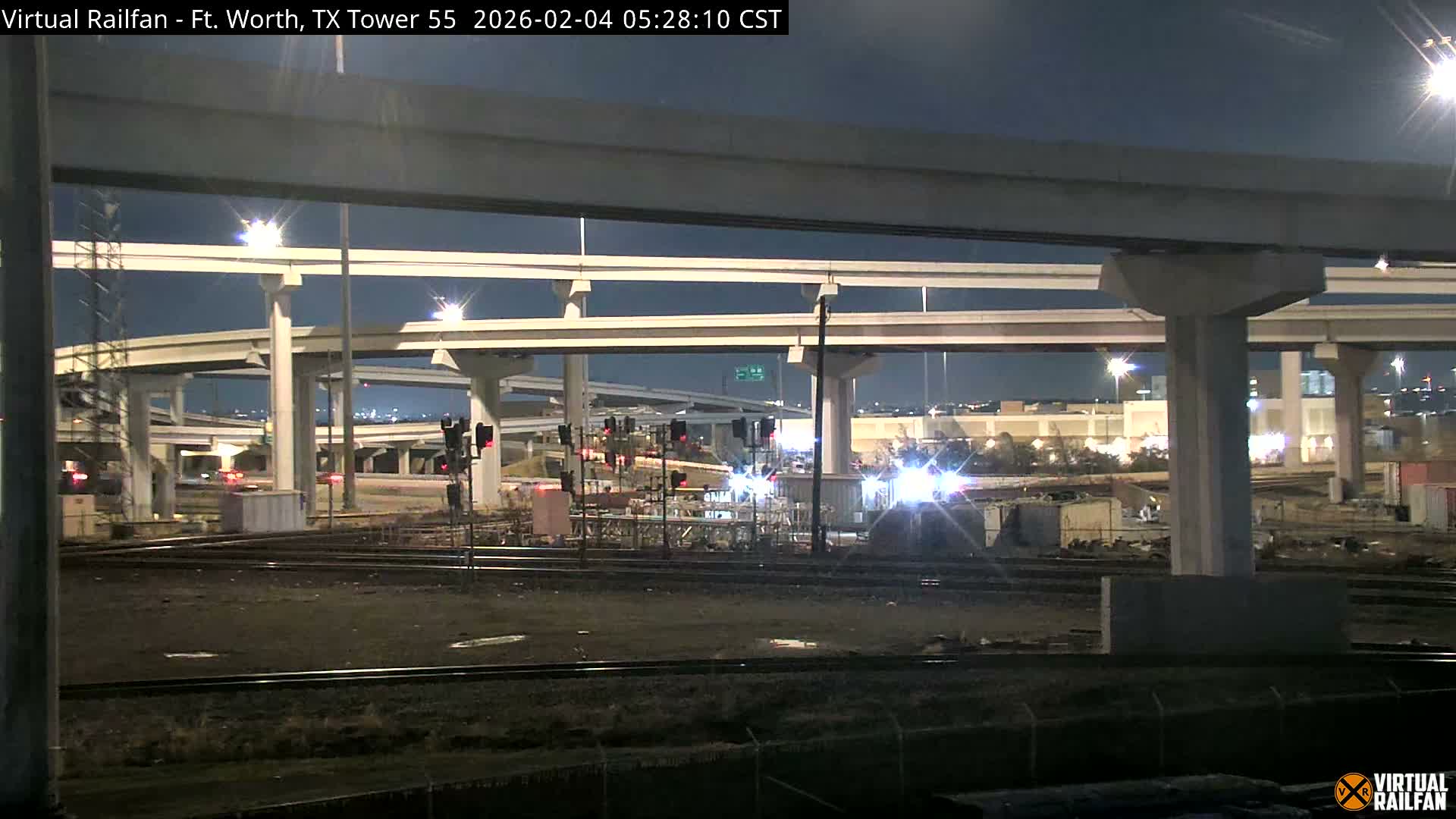 Fort Worth/Tower 55 Diamond Railroad Crossing Live Cam - Forth Worth, Tarrant ,Texas, USA 