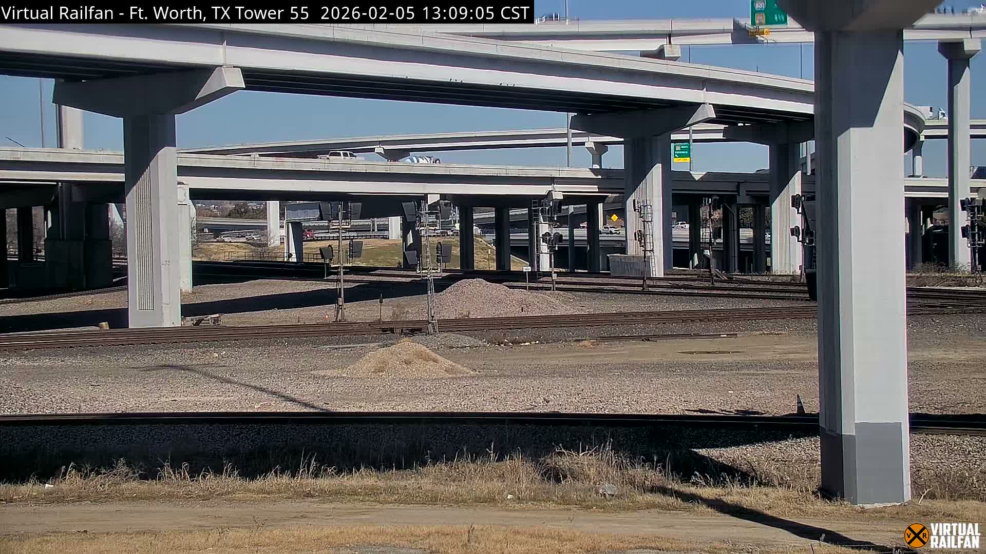 Fort Worth/Tower 55 Diamond Railroad Crossing Live Cam - Forth Worth, Tarrant ,Texas, USA 