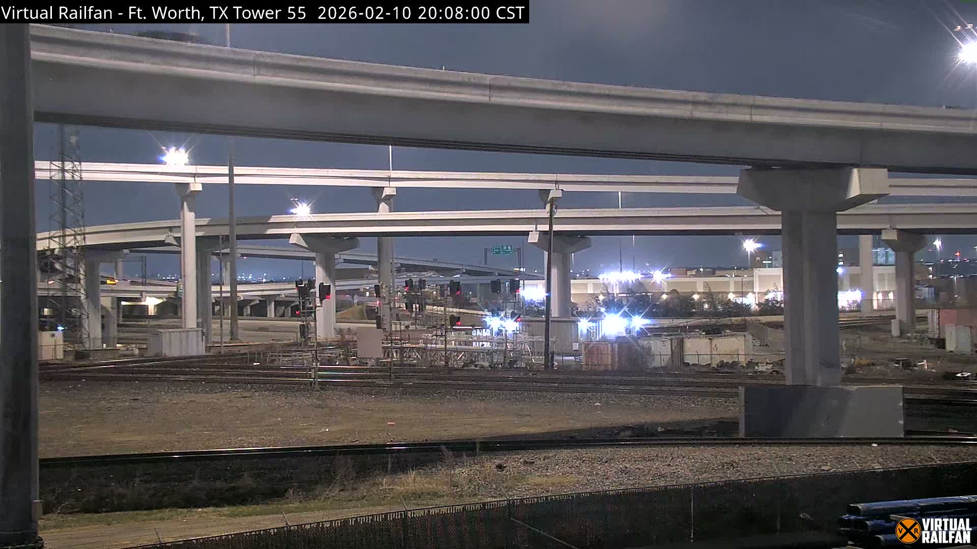 Fort Worth/Tower 55 Diamond Railroad Crossing Live Cam - Forth Worth, Tarrant ,Texas, USA 