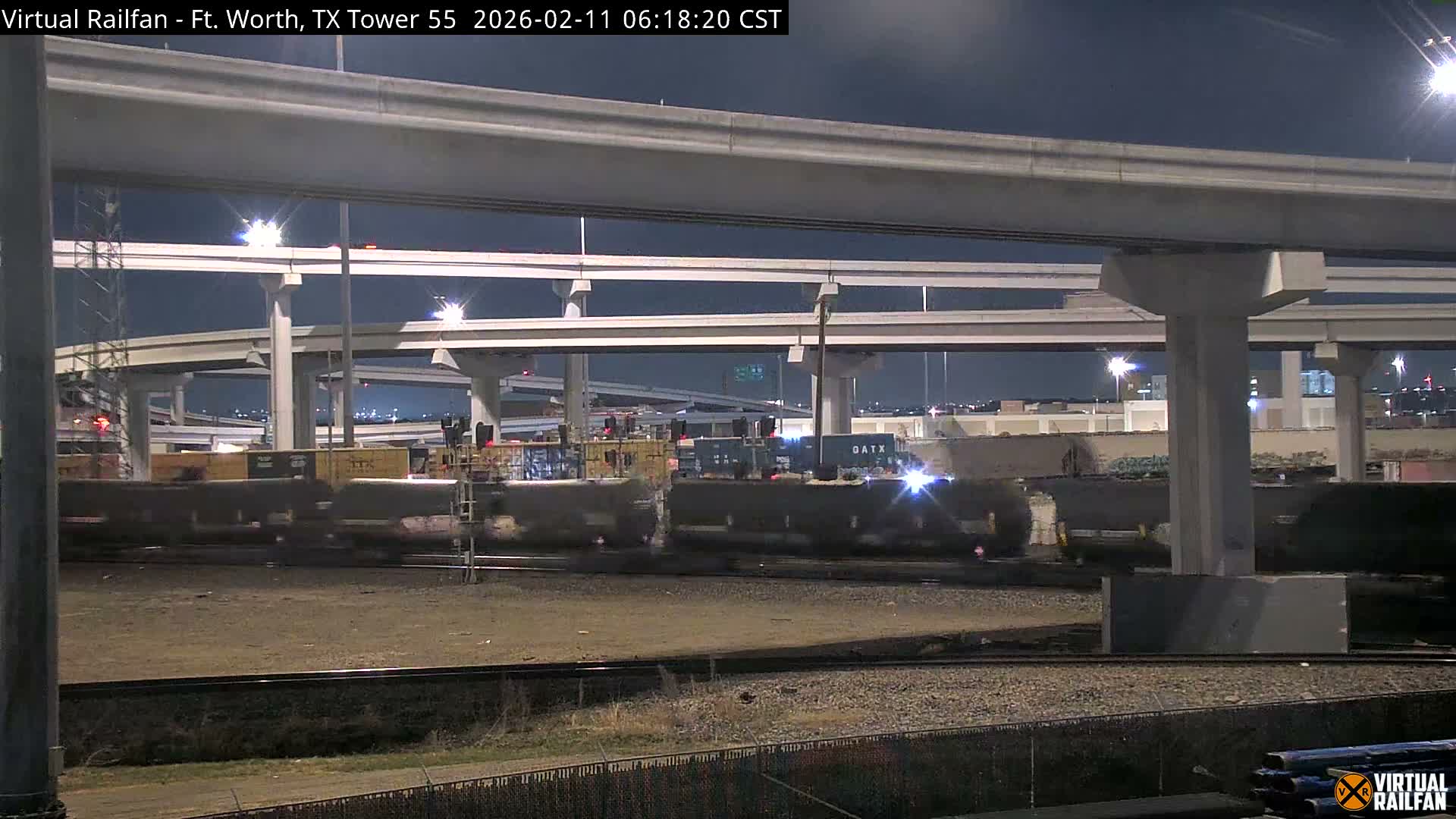 Fort Worth/Tower 55 Diamond Railroad Crossing Live Cam - Forth Worth, Tarrant ,Texas, USA 