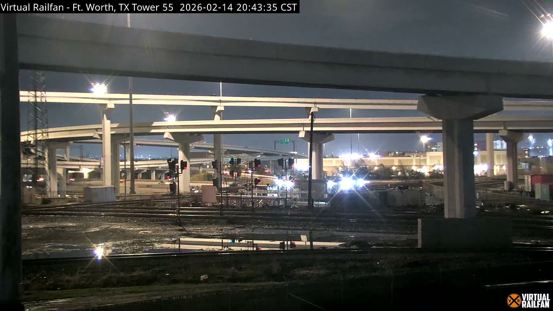 Fort Worth/Tower 55 Diamond Railroad Crossing Live Cam - Forth Worth, Tarrant ,Texas, USA 