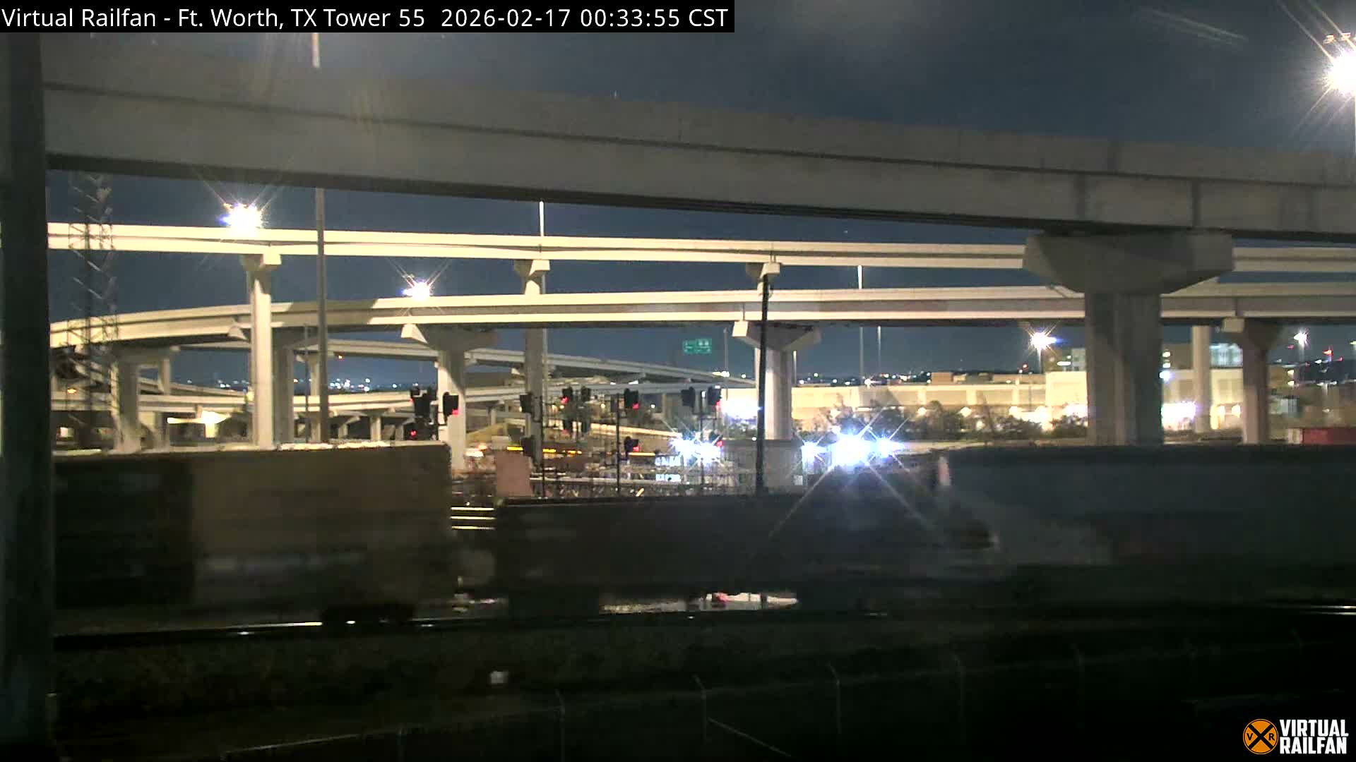 Fort Worth/Tower 55 Diamond Railroad Crossing Live Cam - Forth Worth, Tarrant ,Texas, USA 