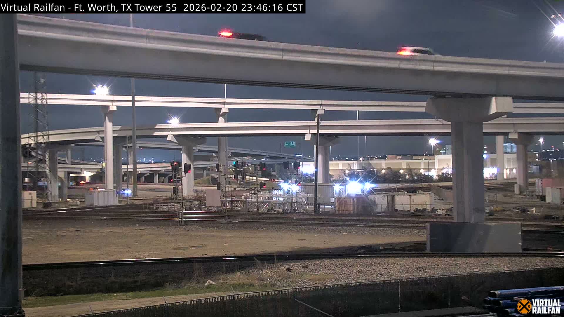 Fort Worth/Tower 55 Diamond Railroad Crossing Live Cam - Forth Worth, Tarrant ,Texas, USA 